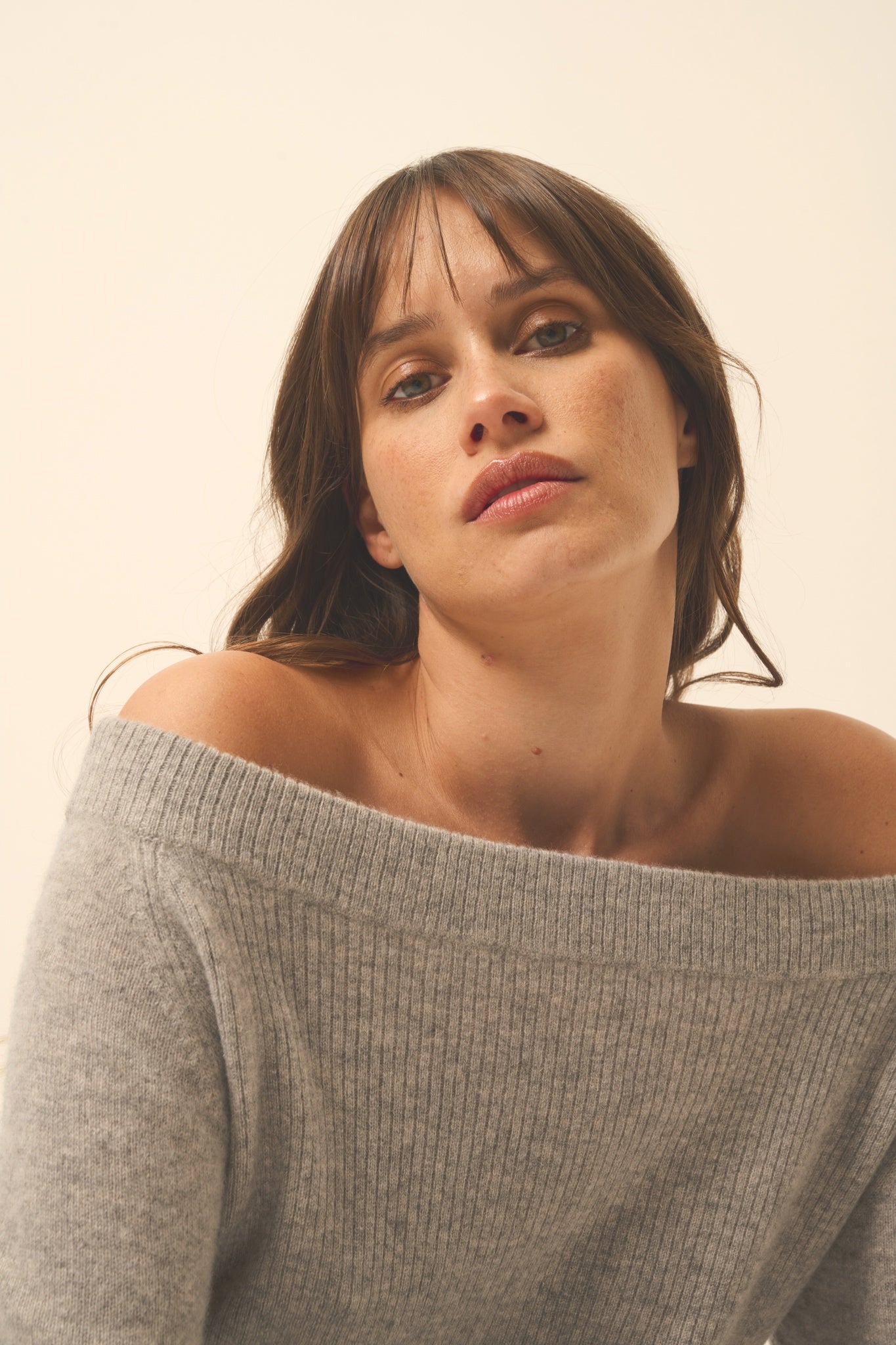 KELLY cloudy boat-neck sweater