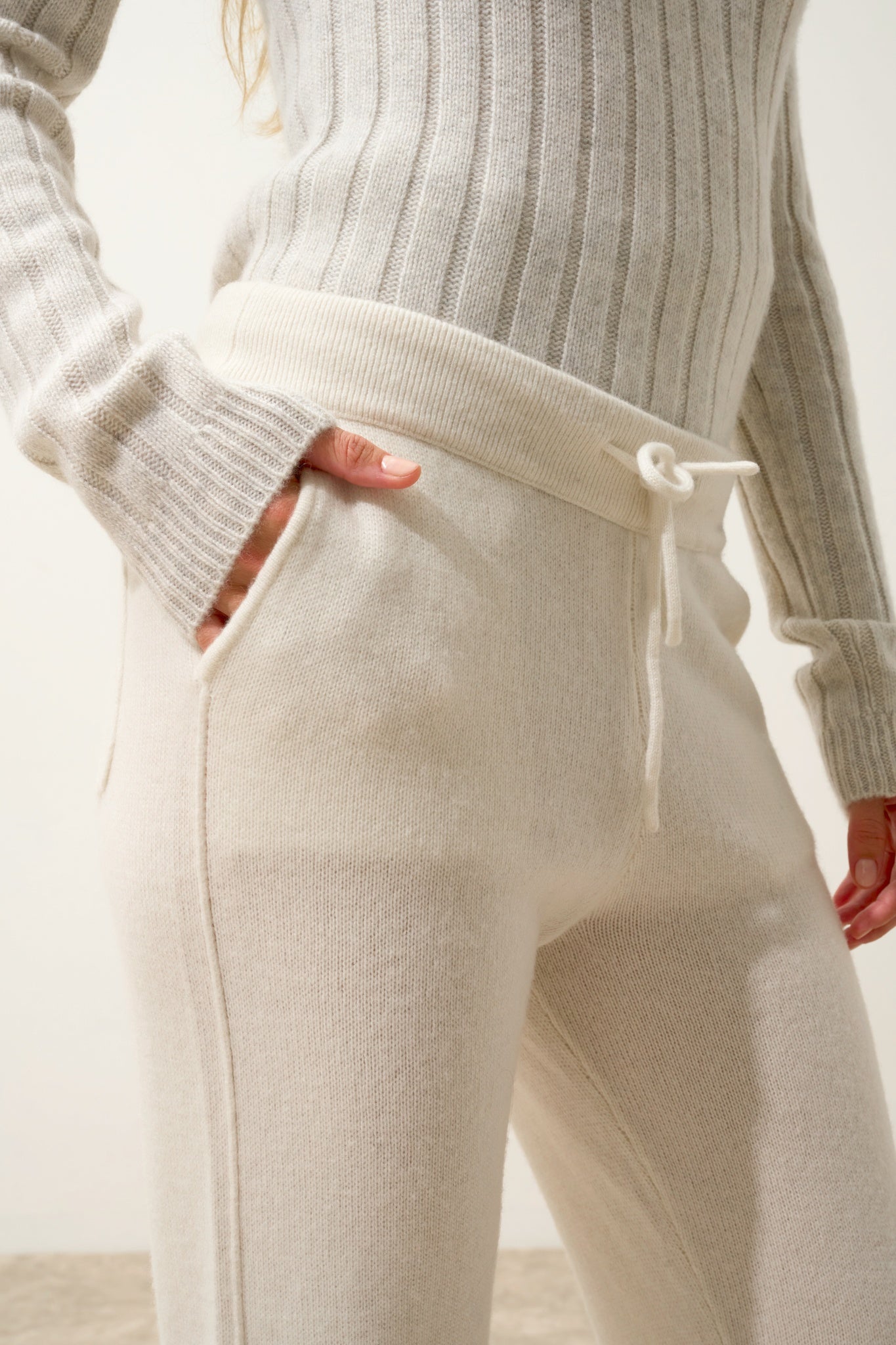 KIRAUNA jogging 4 fils ivoire