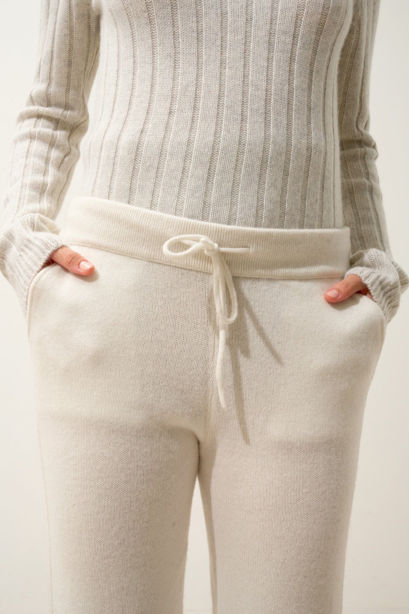 KIRAUNA jogging 4 fils ivoire