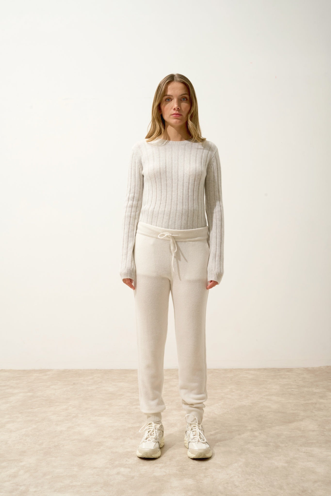 KIRAUNA jogging 4 fils ivoire