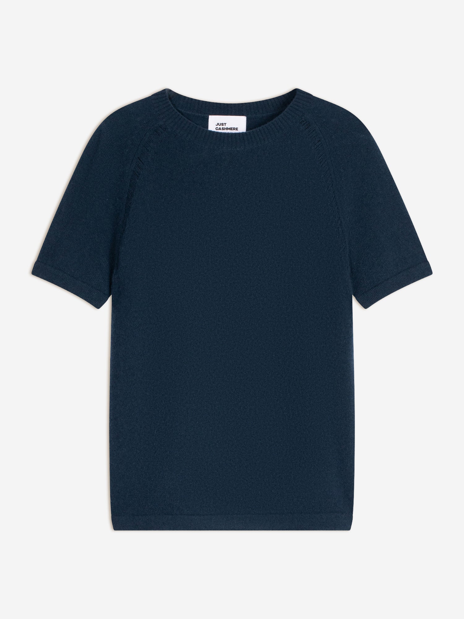 LAÏSA t-shirt col rond bleu pétrole