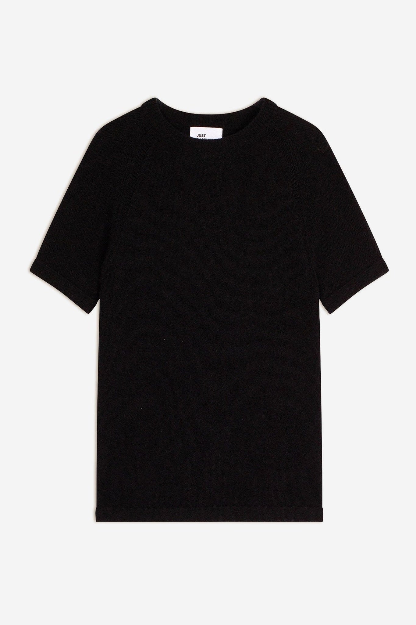 laïsa t-shirt col rond noir