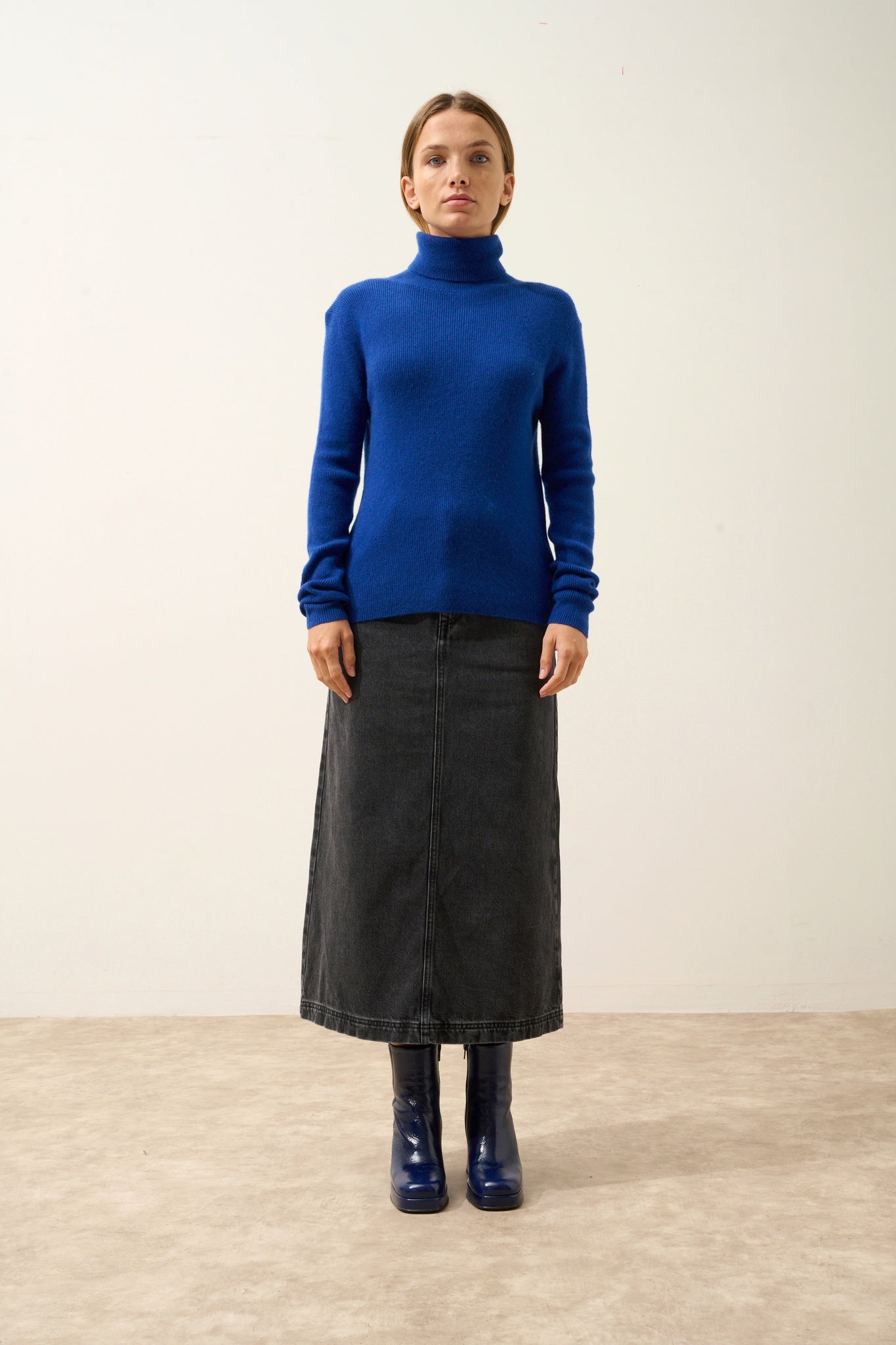 LANAIS ultramarine turtleneck sweater