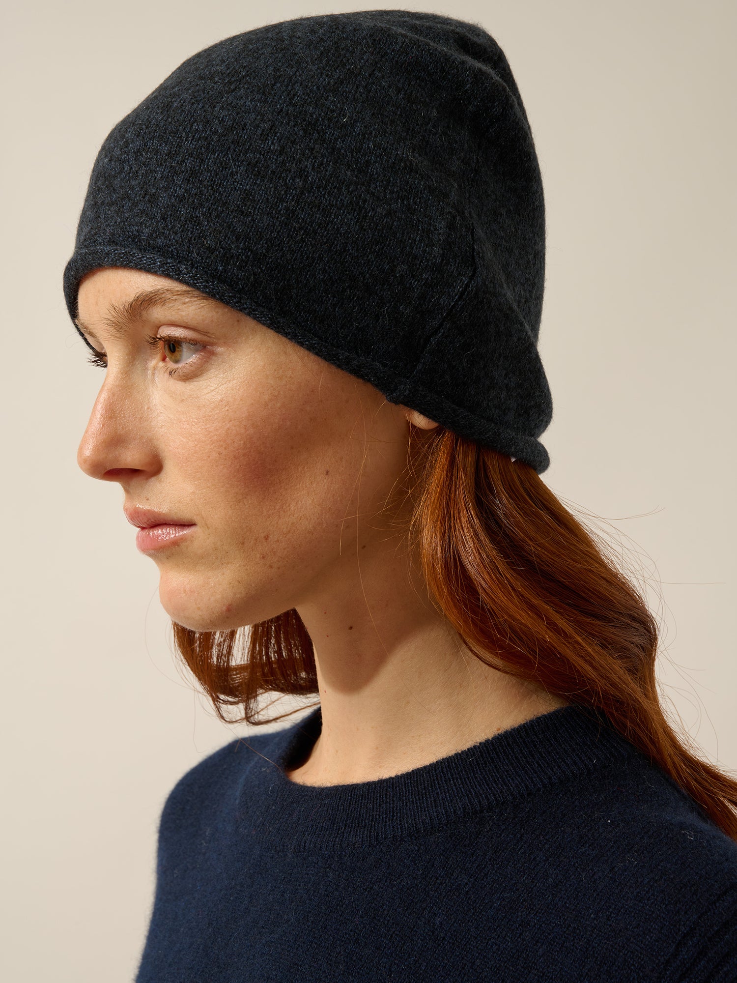 LAUREN caviar beanie