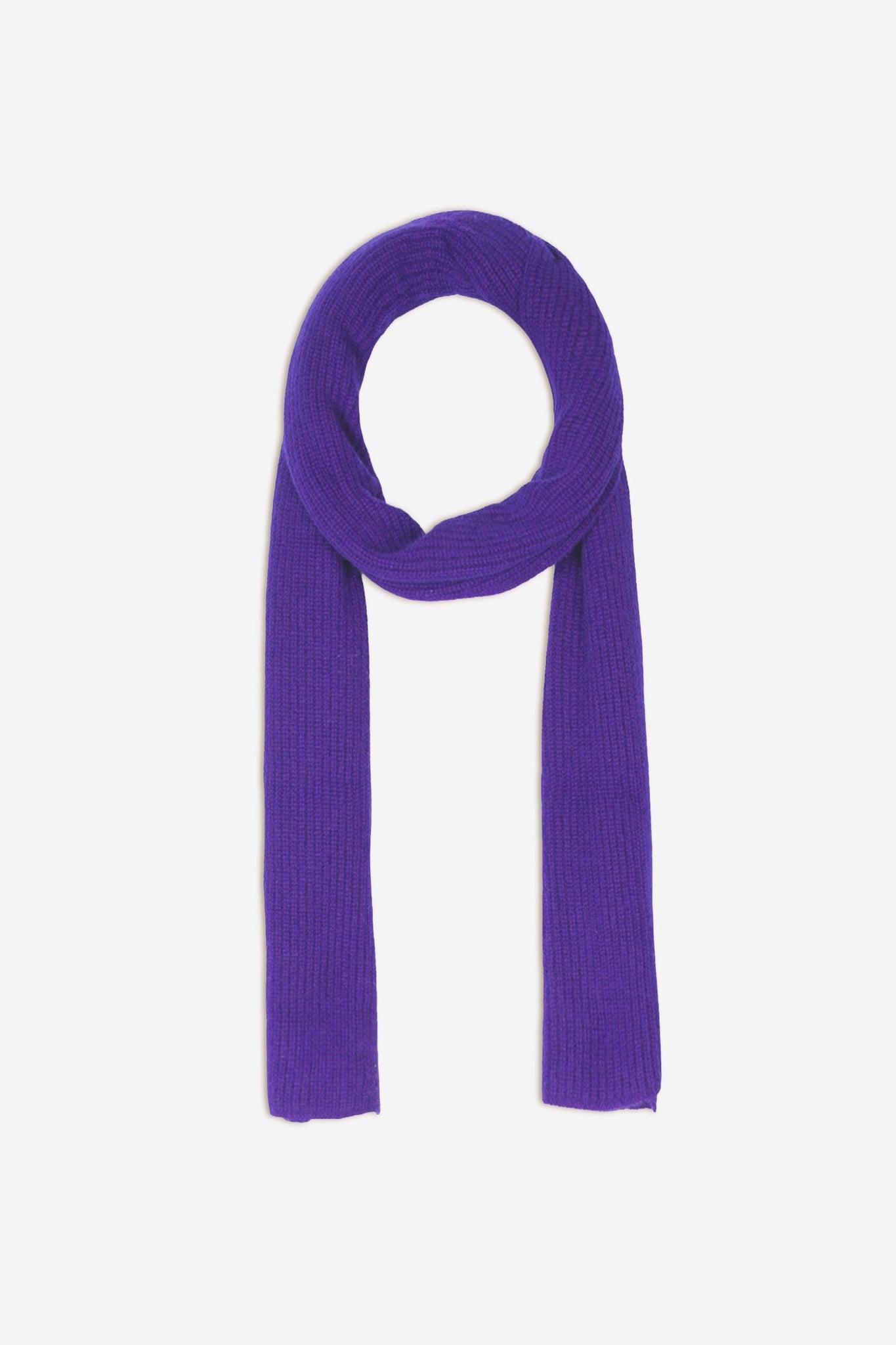 LEA écharpe 4 fils gentiane