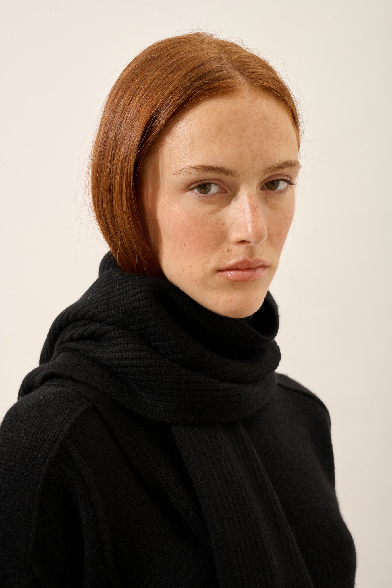 LEA écharpe 4 fils noir