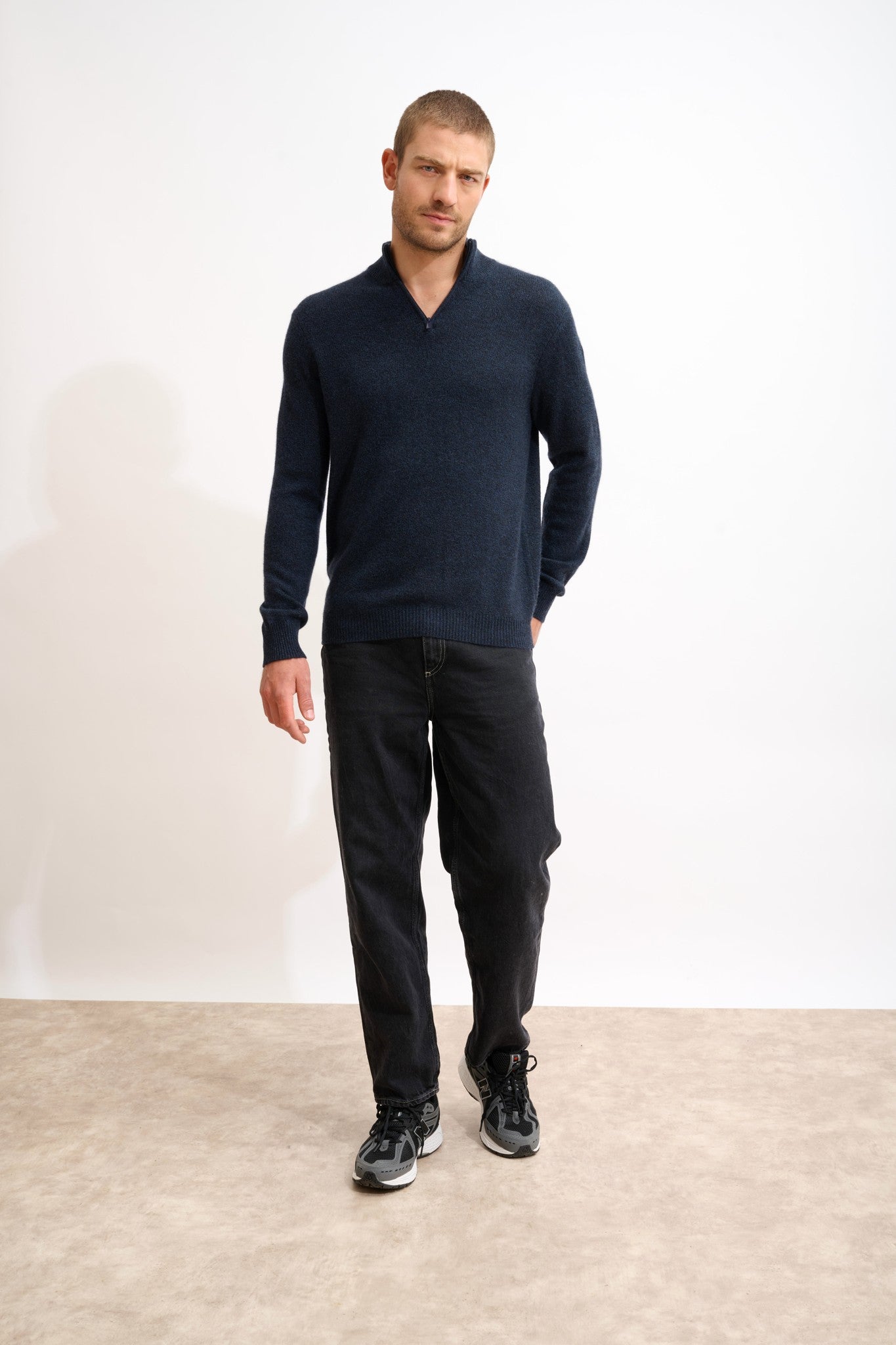 leonie pull col camionneur caviar