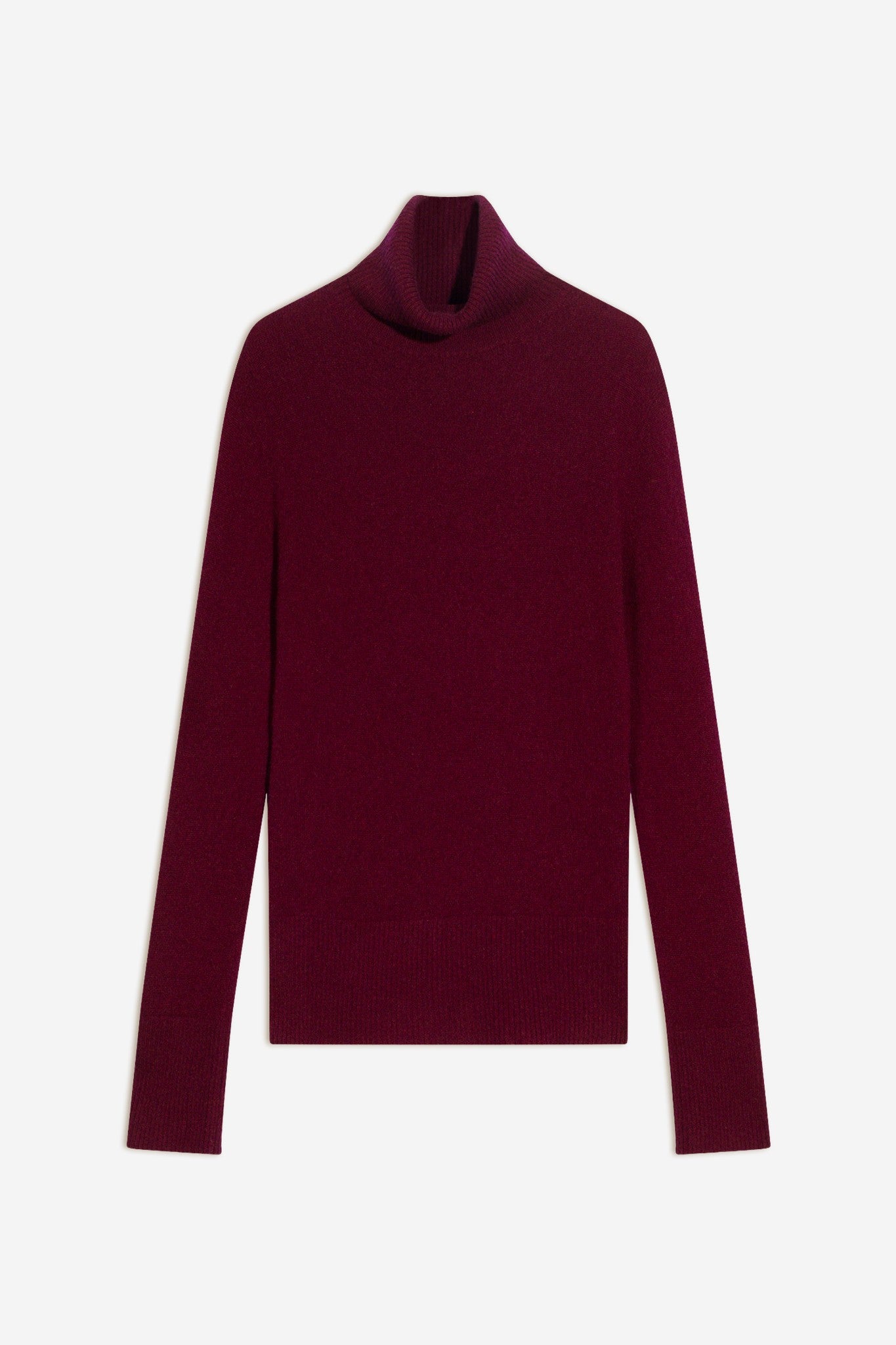 Lexie burgundy turtleneck sweater