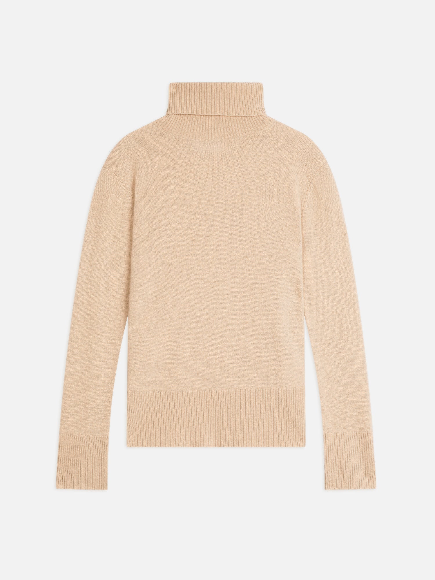 LEXIE sand turtleneck sweater