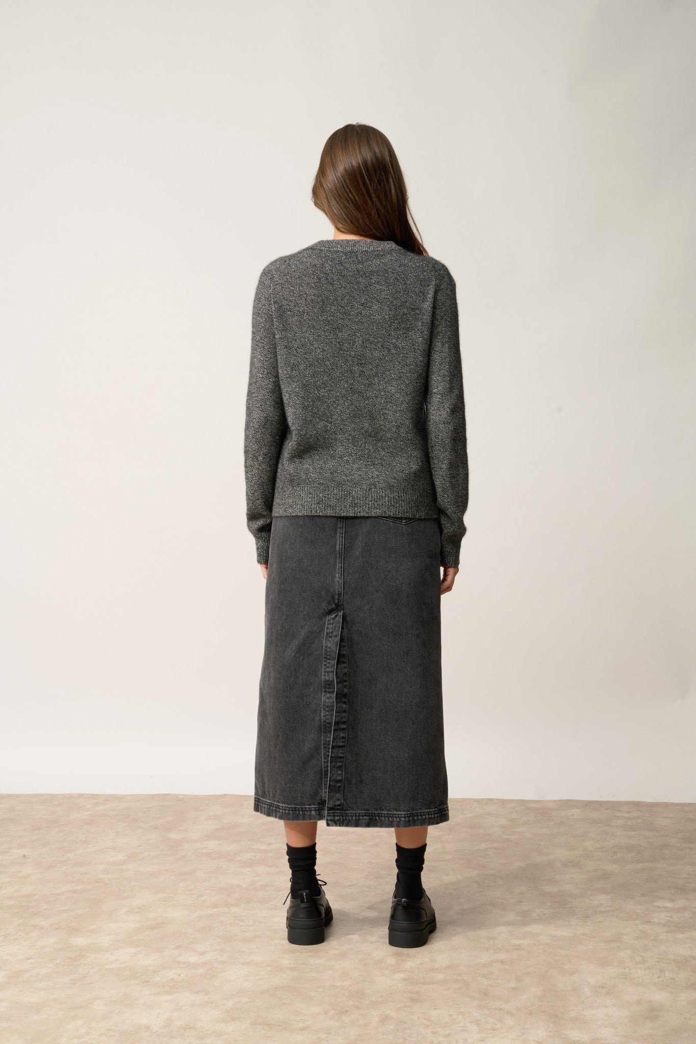 lexini pull col rond noir/blanc