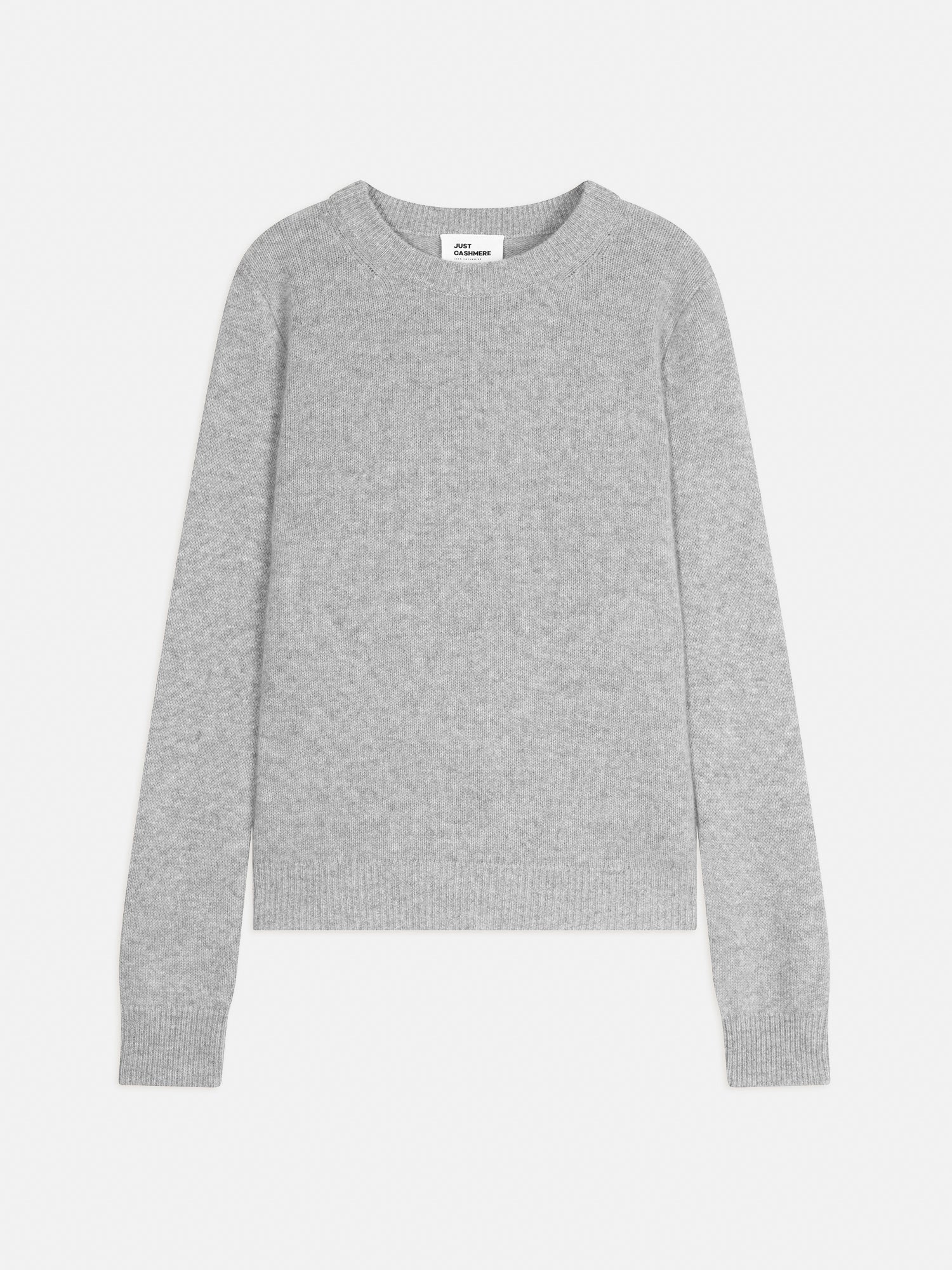 LEXINI pull col rond nuage chiné