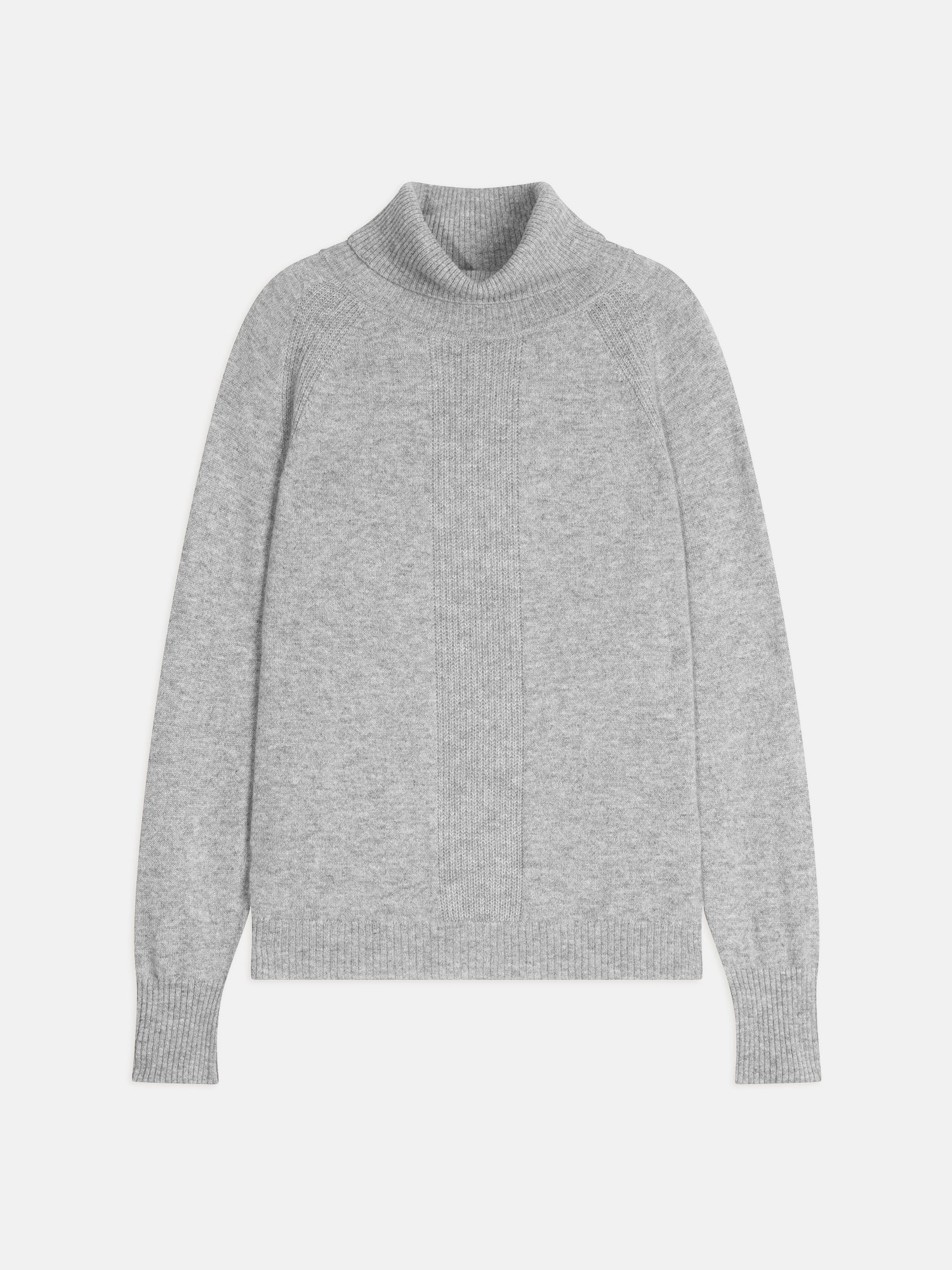 LILLY pull col roulé nuage chiné