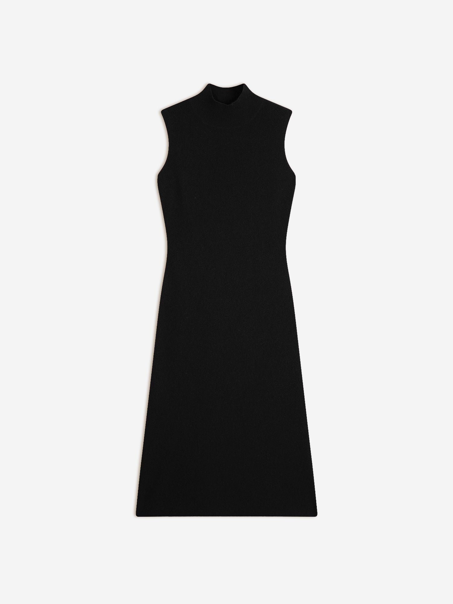 LOLA robe col montant noir