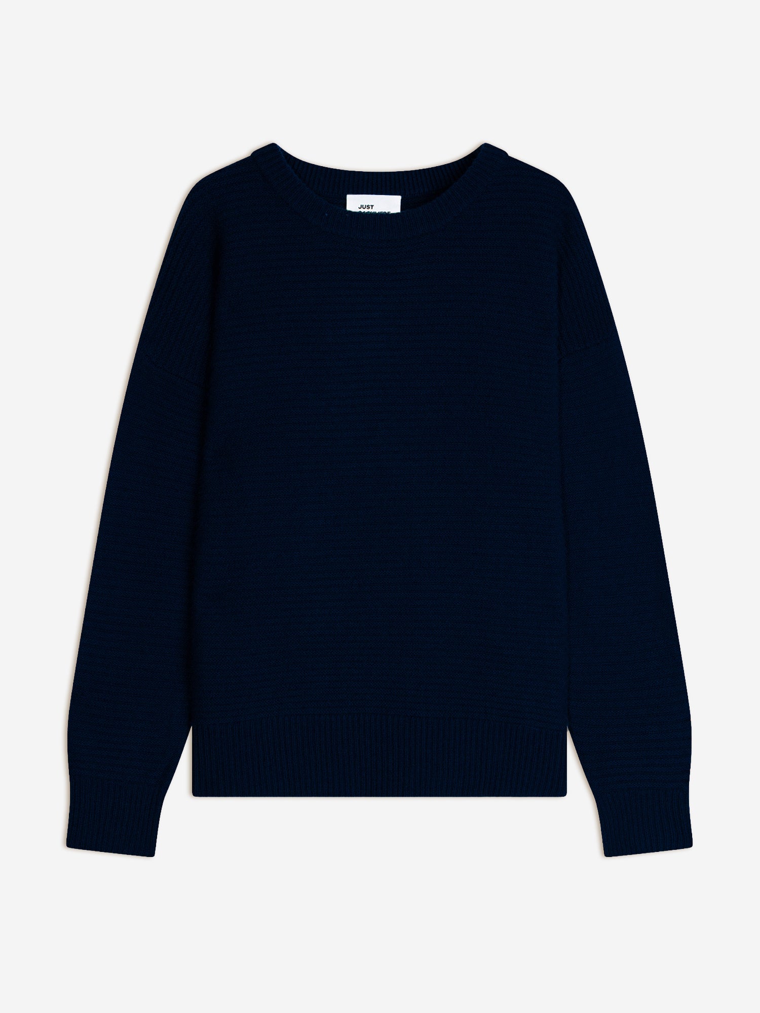 LOUNA pull col rond navy
