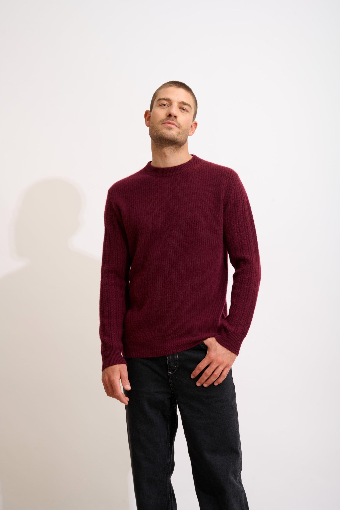 lukka pull col rond mûre