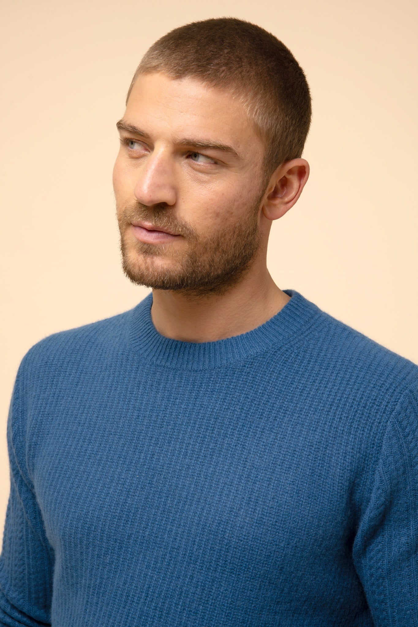 LUKKA pull col rond paon