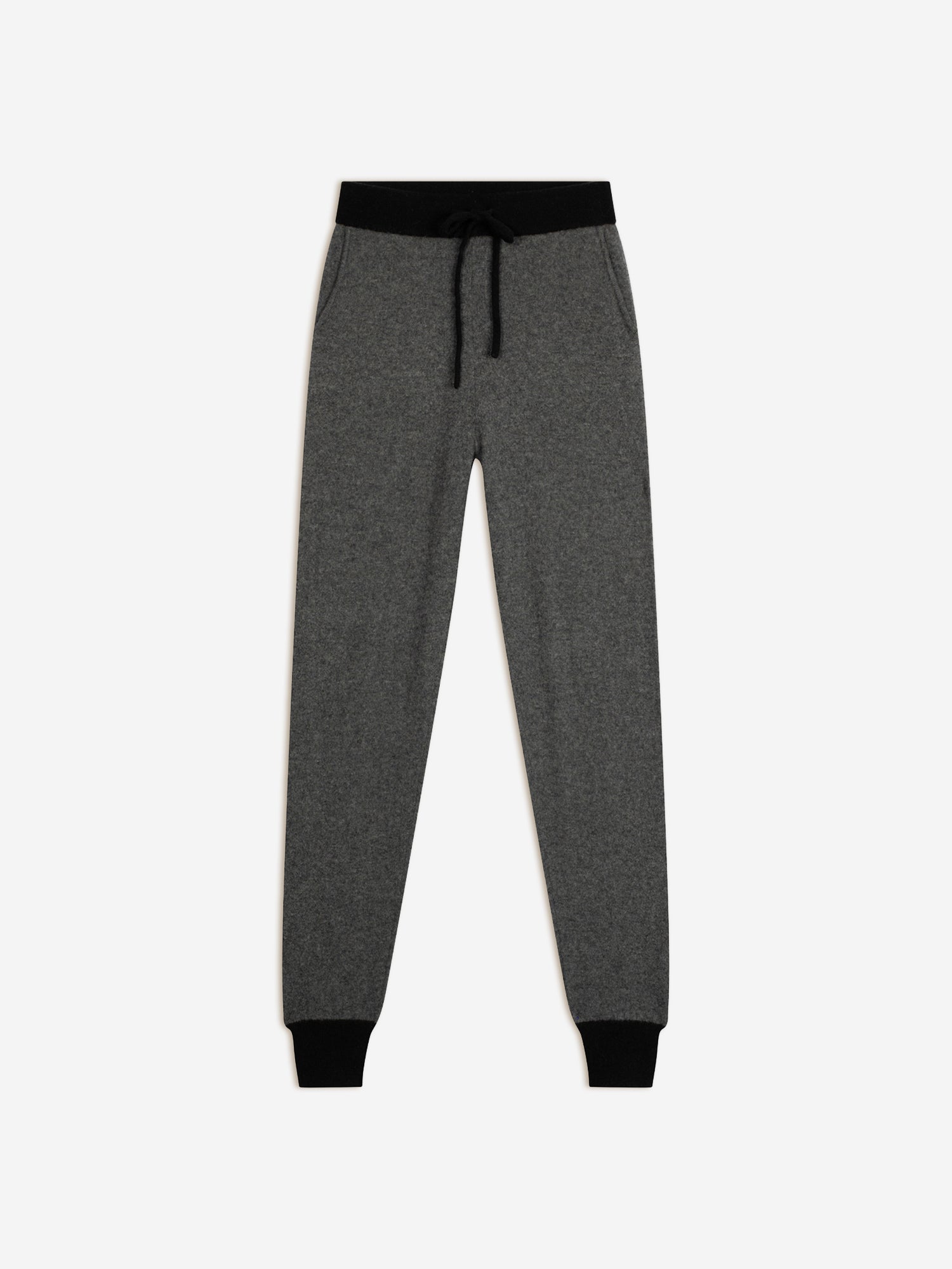 MARCELINE jogging bi-color anthracite chiné/noir