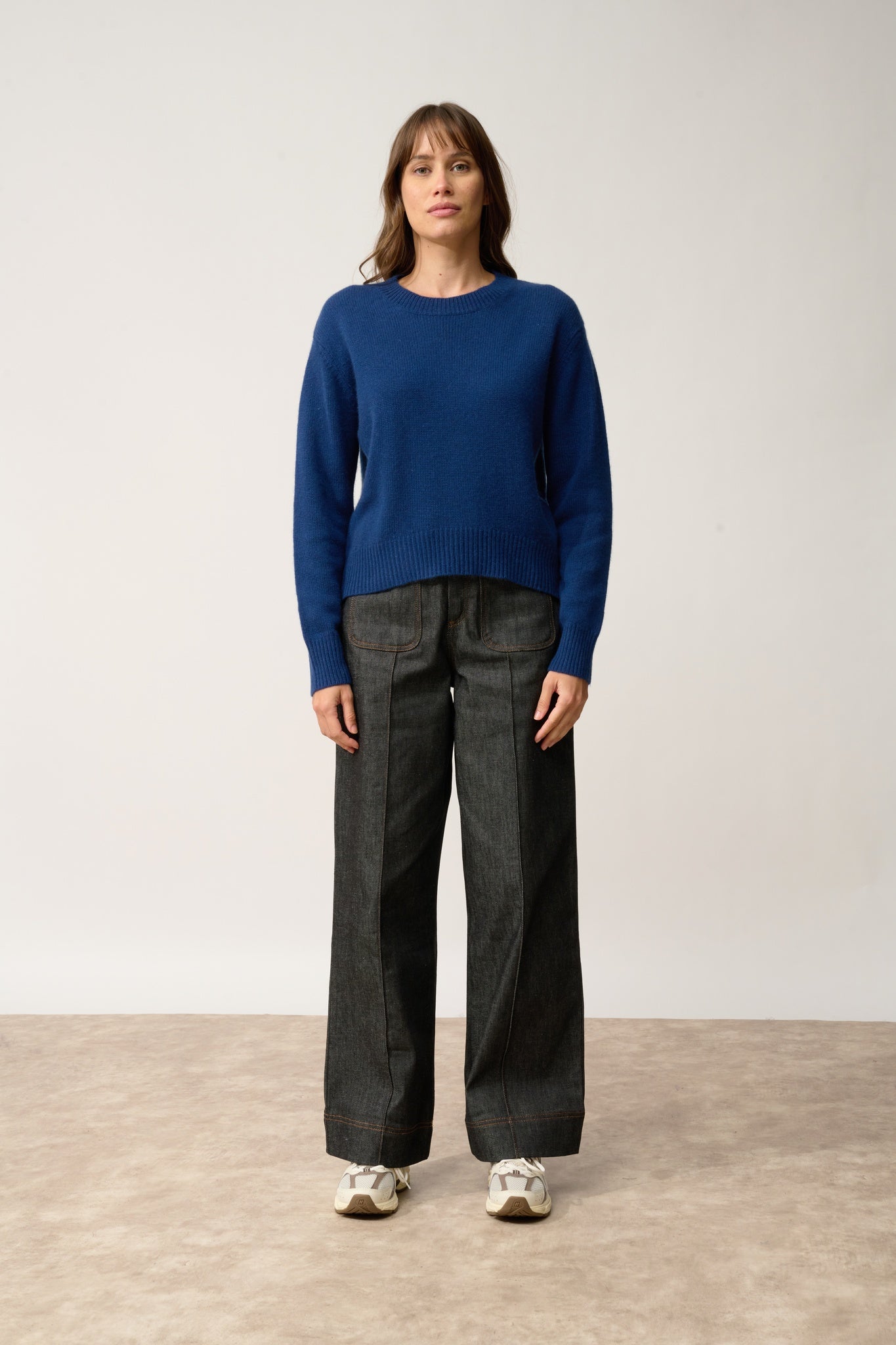 MARGAUX pull col rond minuit