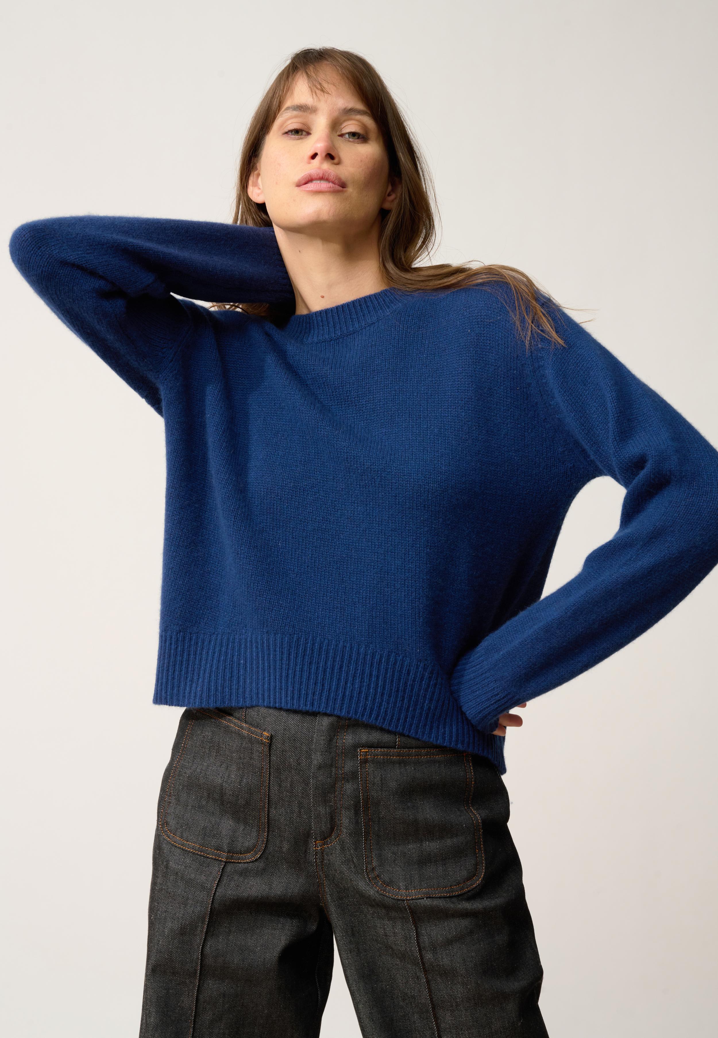 MARGAUX pull col rond minuit