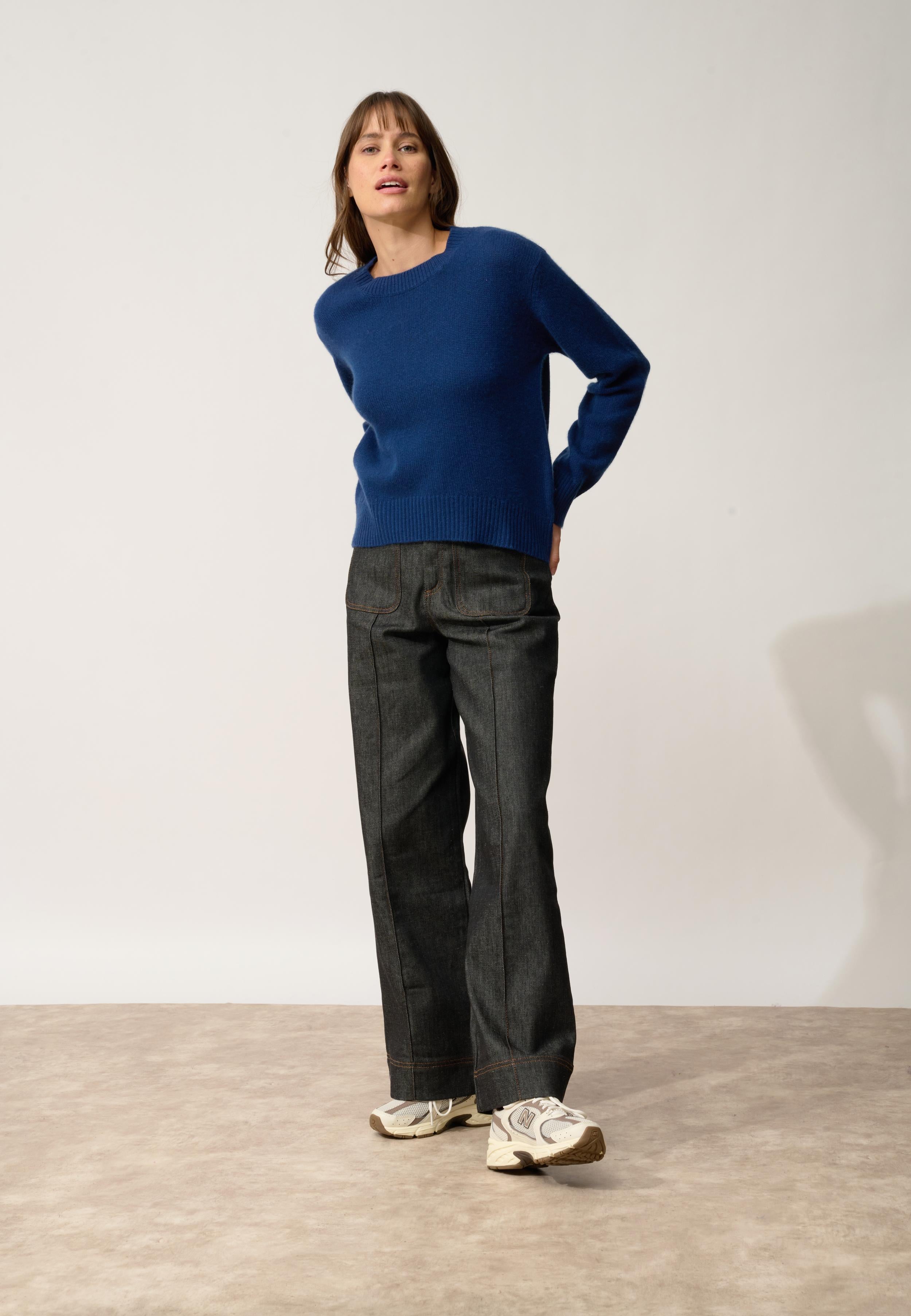 MARGAUX pull col rond minuit