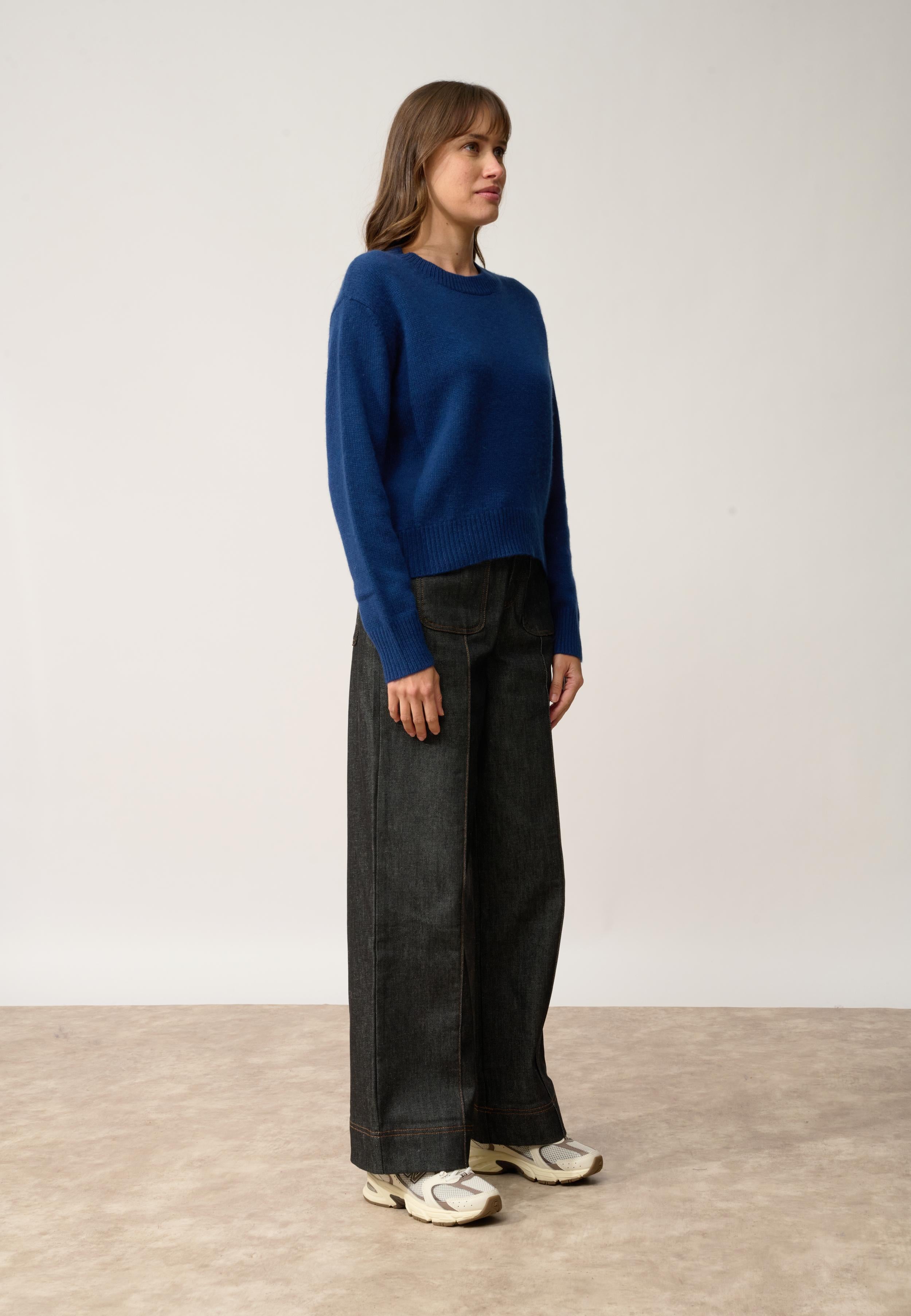 MARGAUX pull col rond minuit