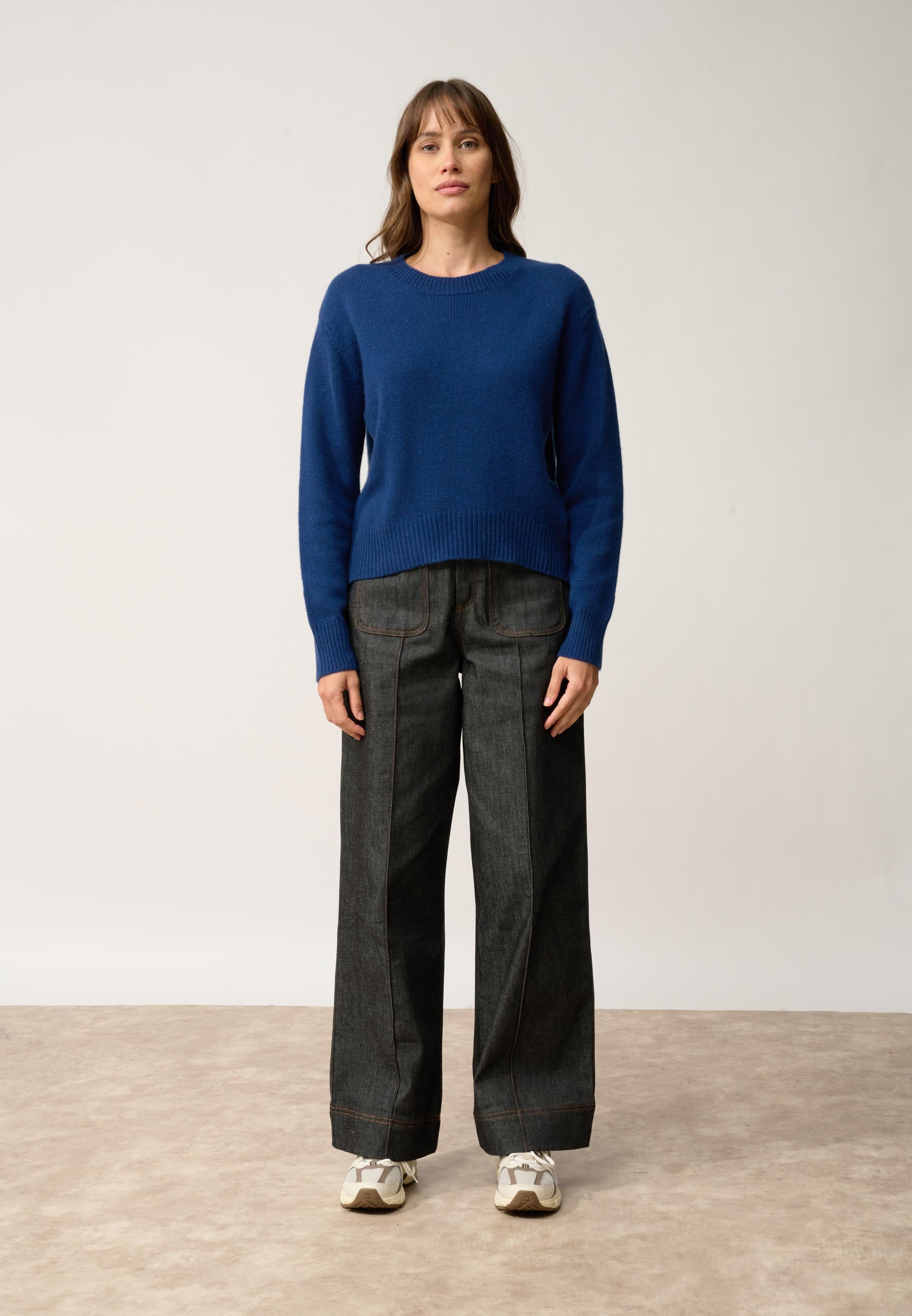MARGAUX pull col rond minuit