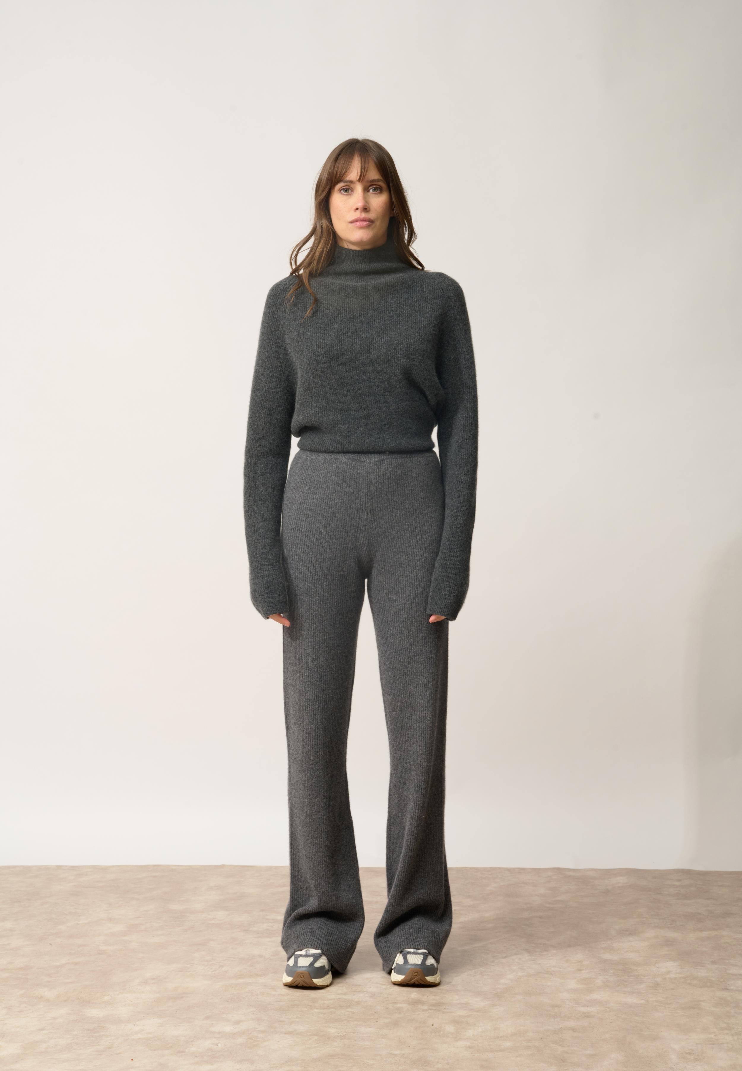 MARGRET pantalon anthracite chiné
