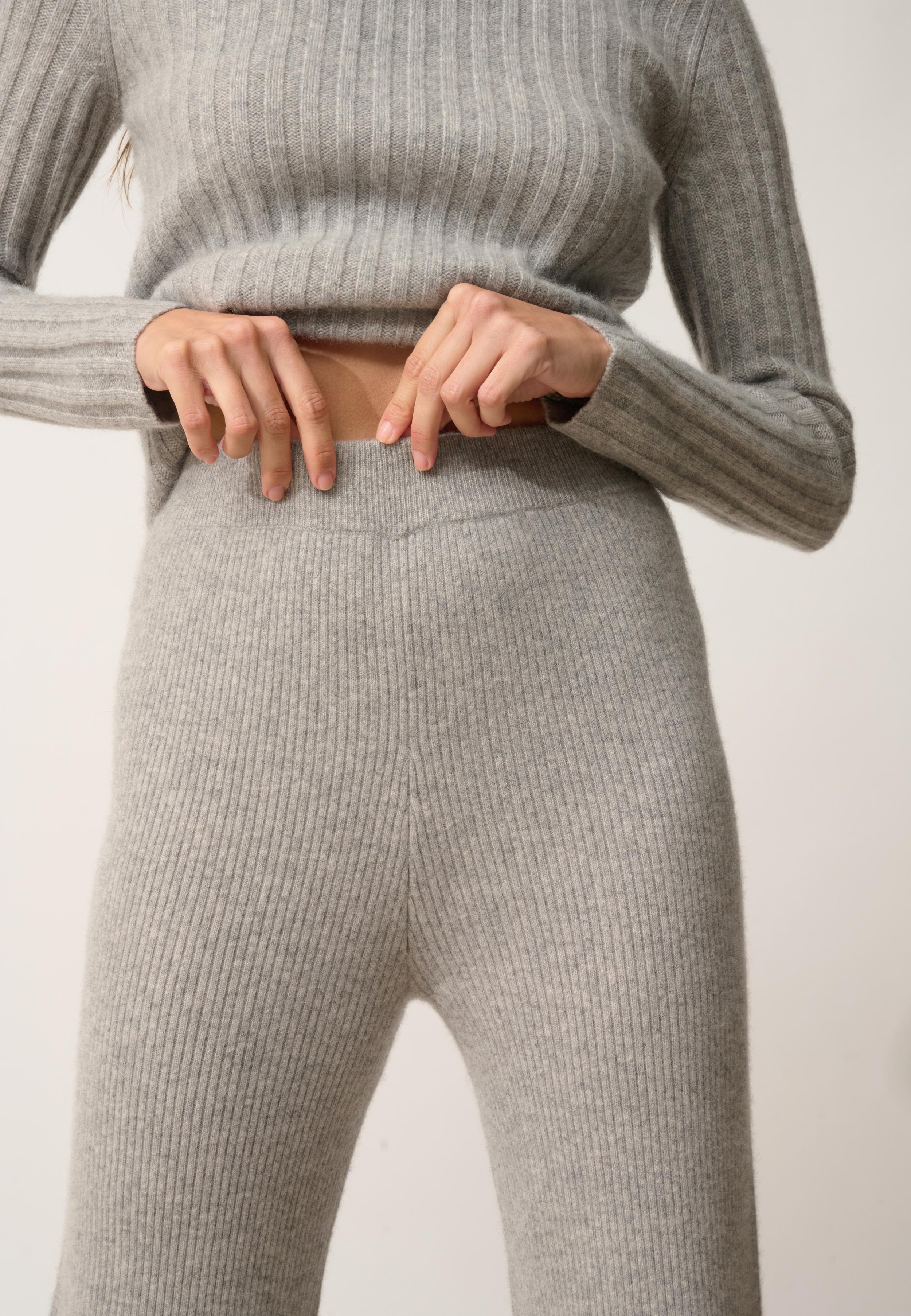 MARGRET pantalon nuage chiné