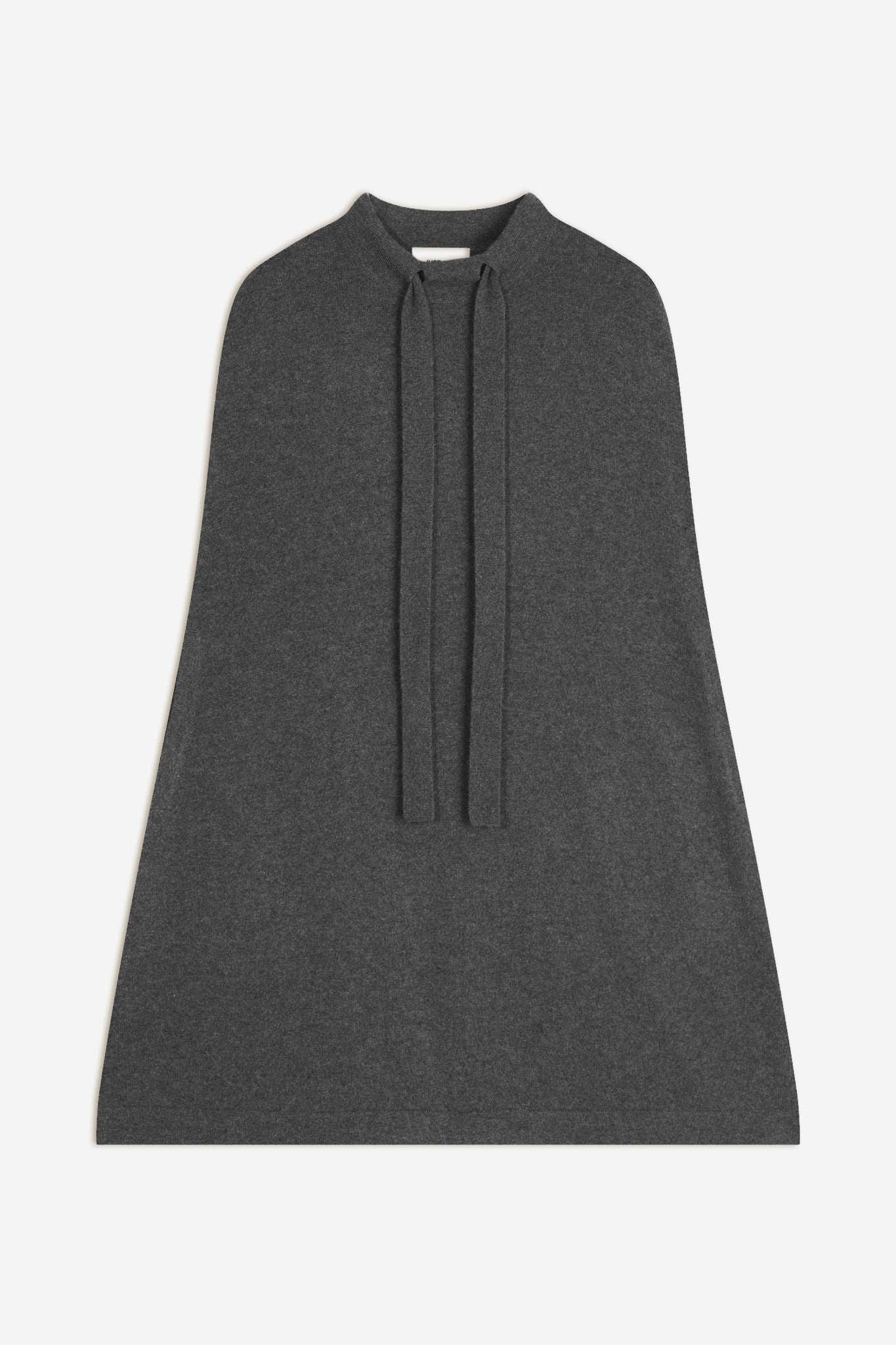 miamar cape col rond anthracite chiné