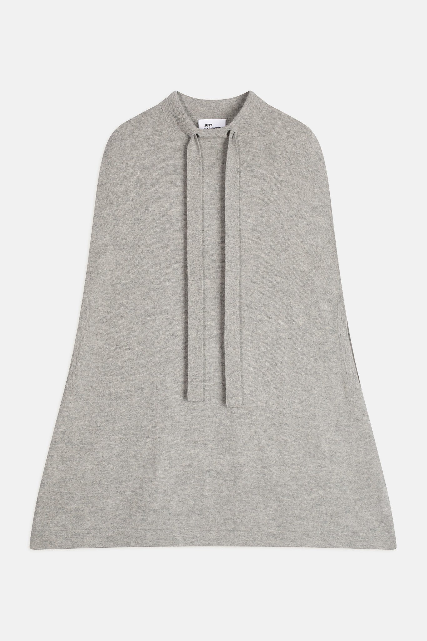 miamar cape col rond gris chiné