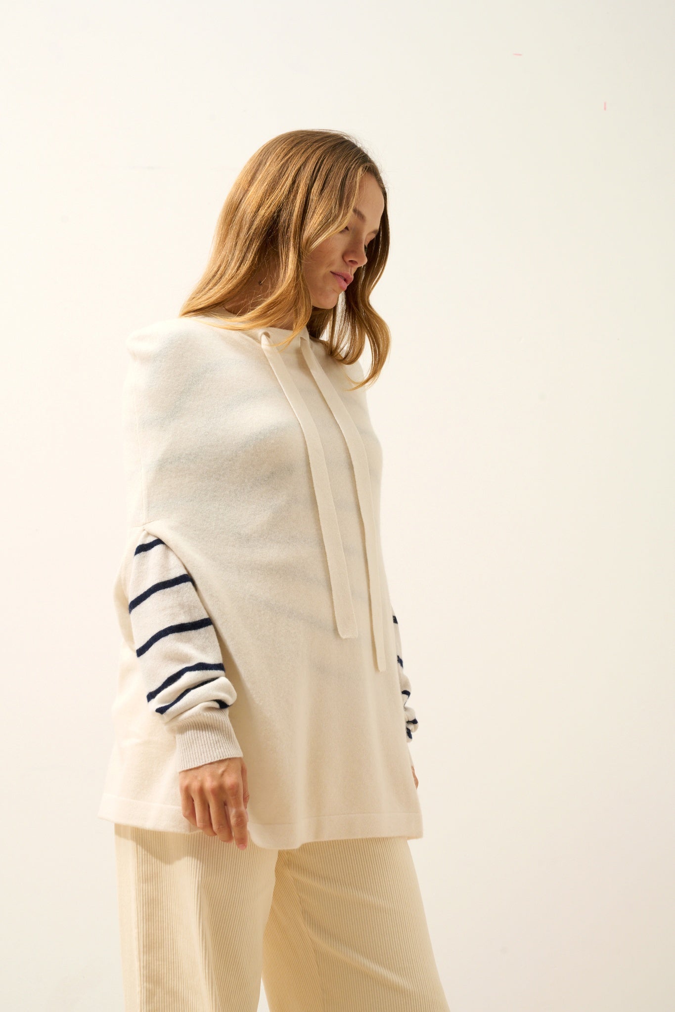 MIAMAR cape col rond ivoire