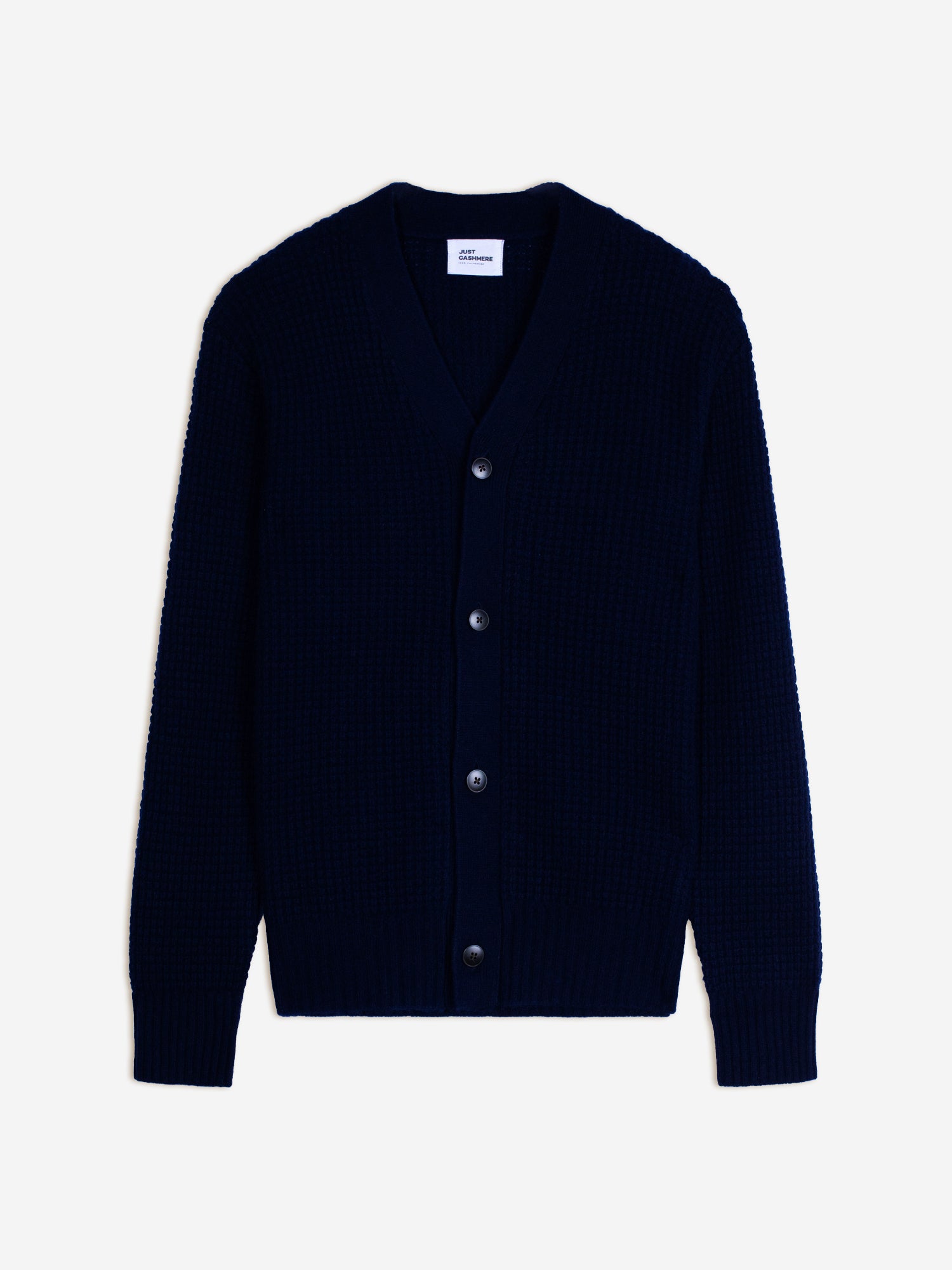MIKE navy V-neck cardigan