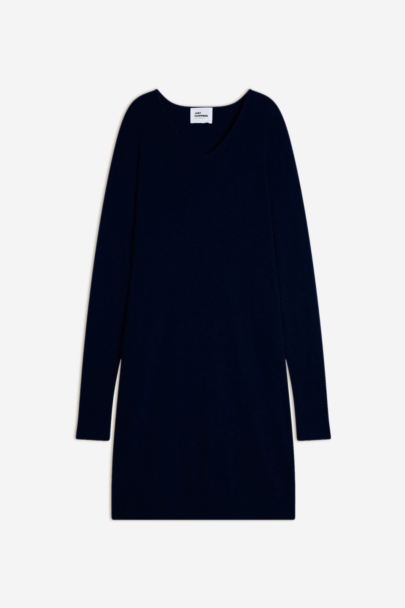 mileya robe col v navy