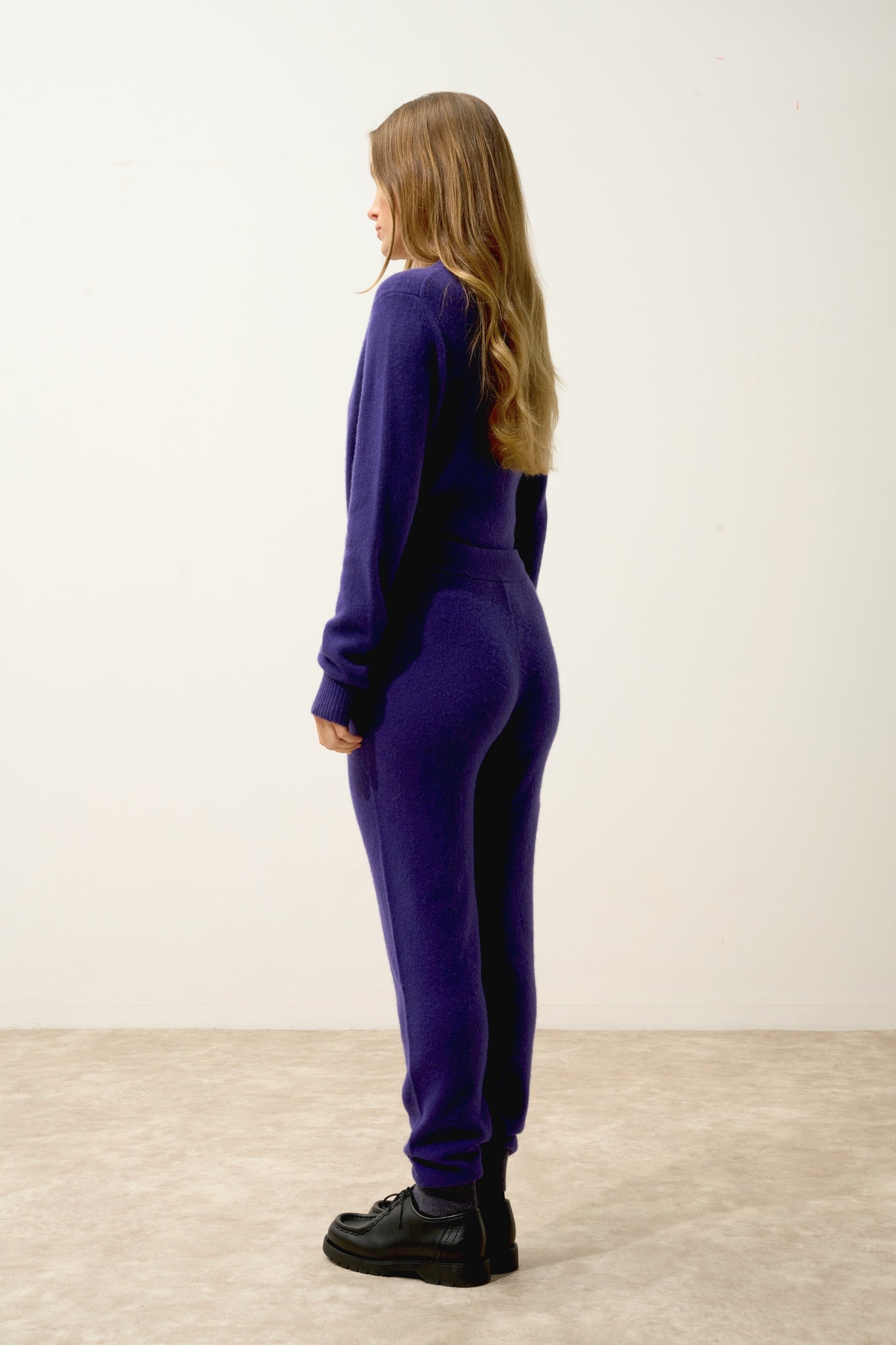 NAMI jogging bi-color purple/violet gris chiné