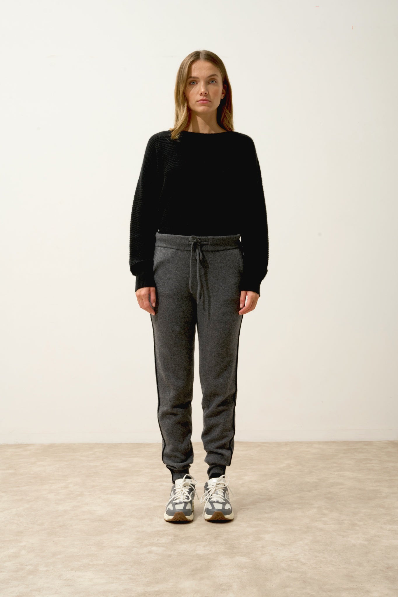 NARELLA jogging bi-color anthracite chiné/noir