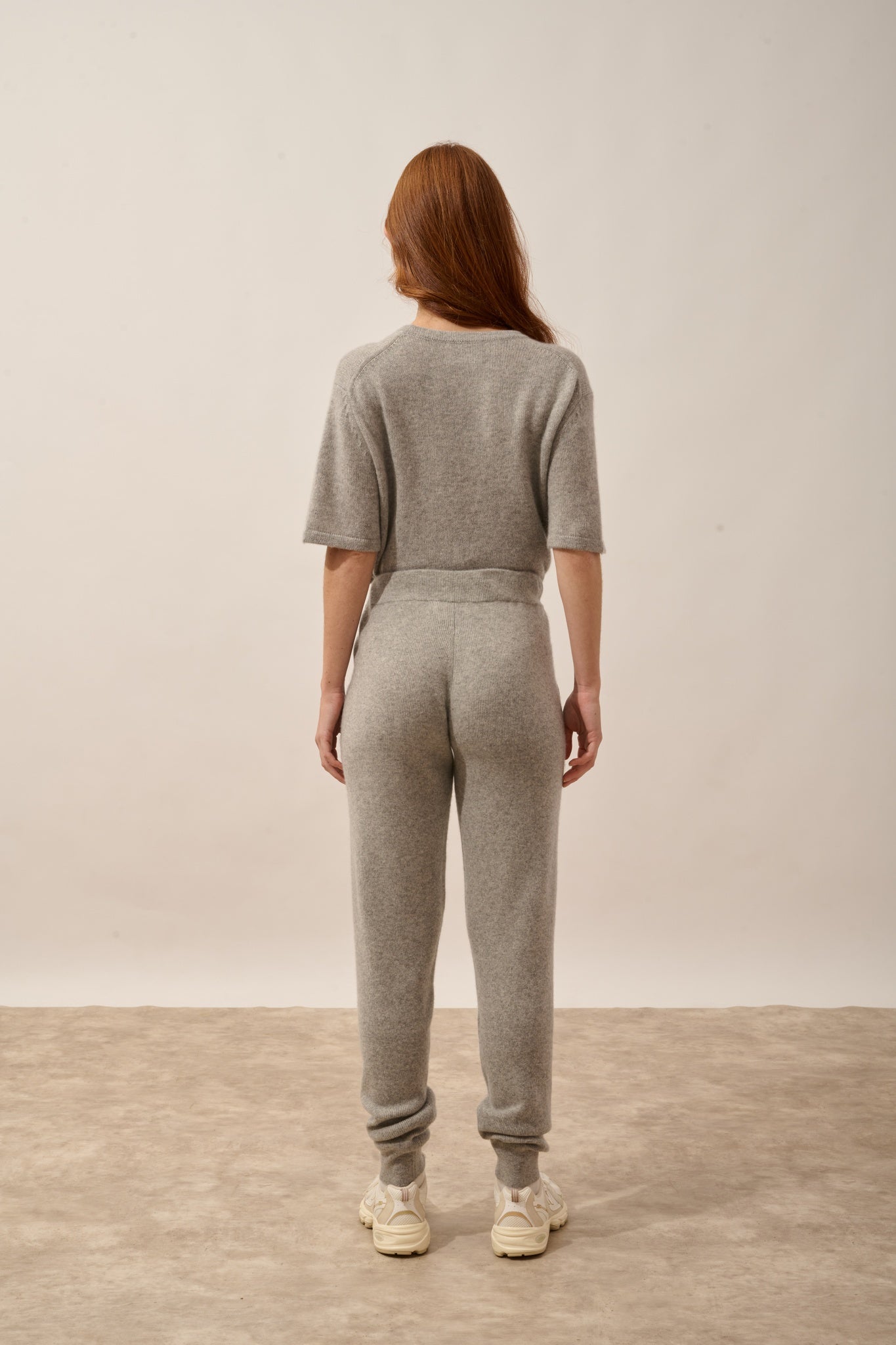 NAREL jogging gris chiné