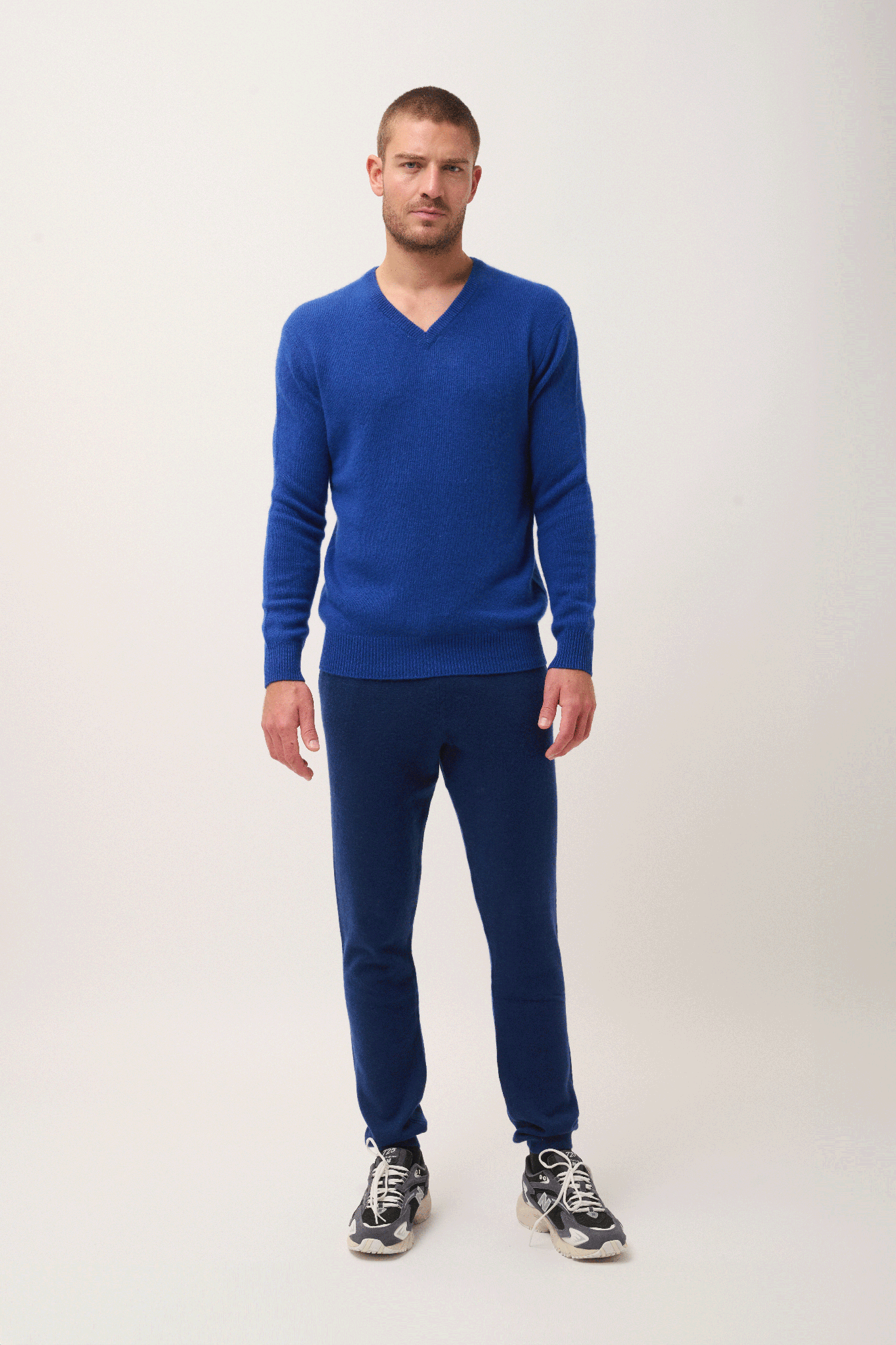 NATHAN pull col v outremer