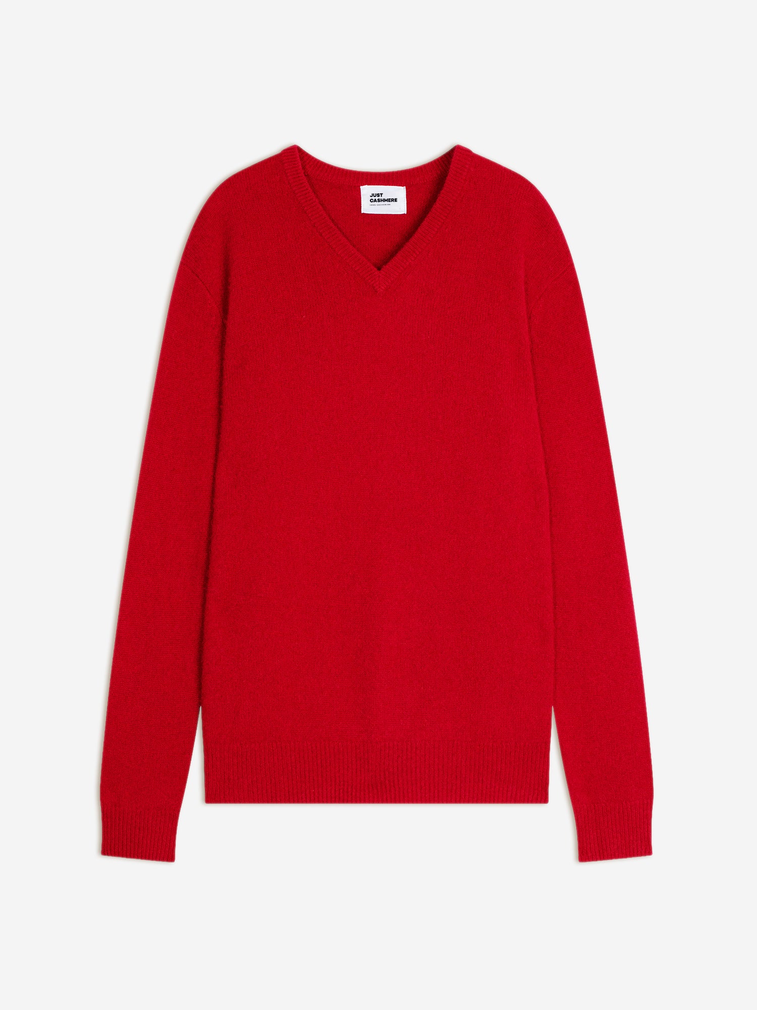 NATHAN pull col v rouge