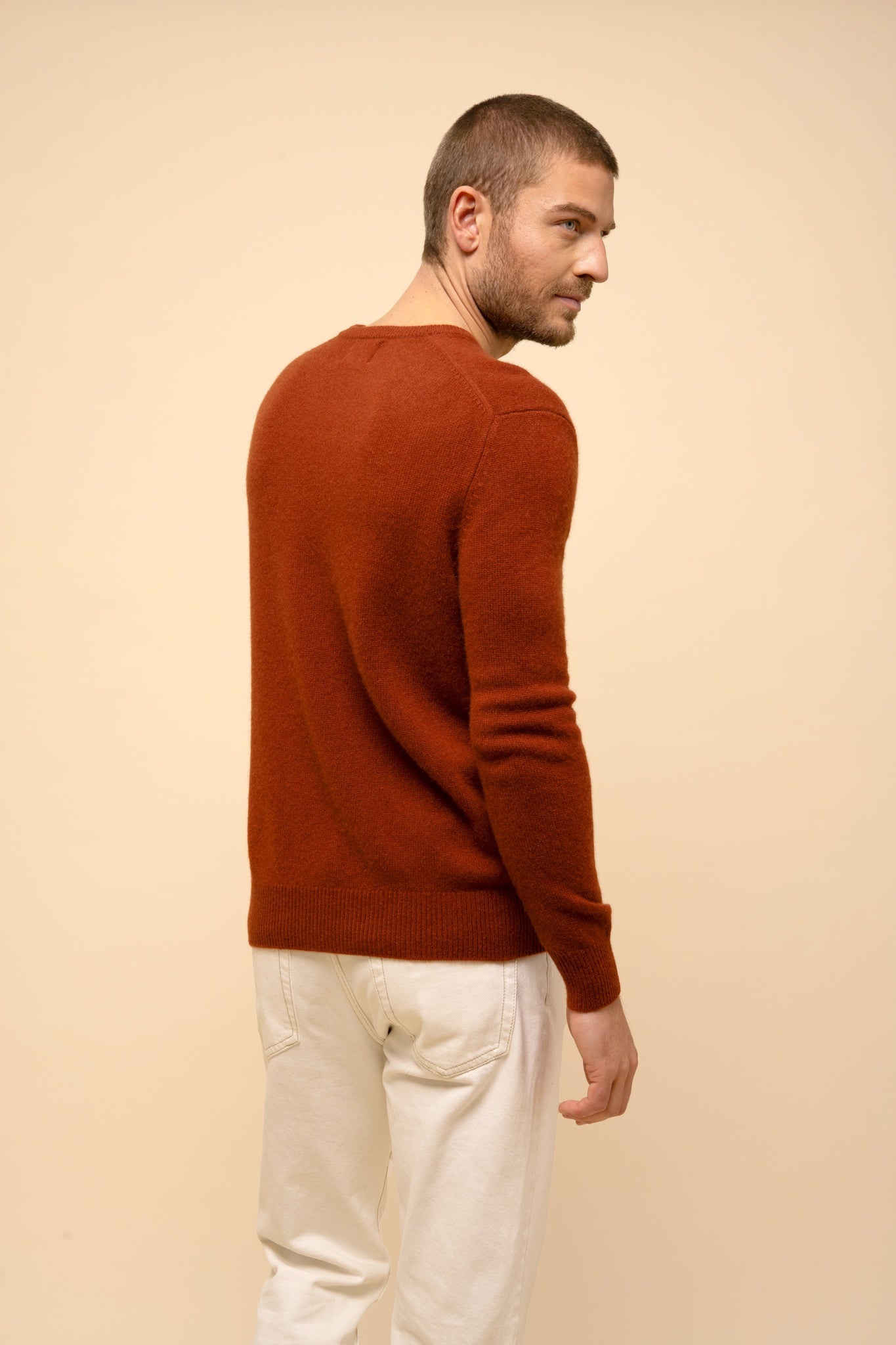 NATHAN v-neck sweater squirrel