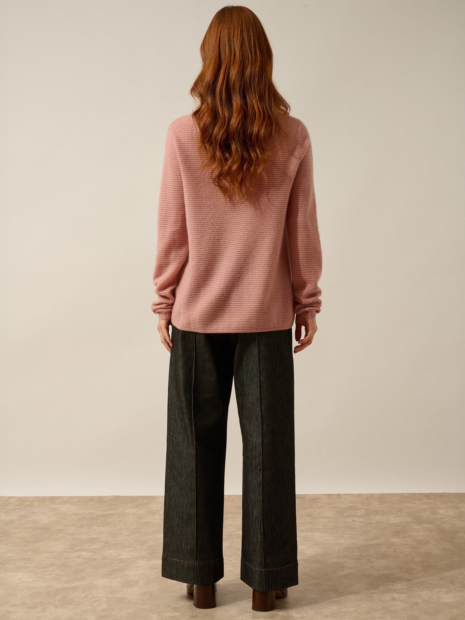 nethy rosewood boat neck sweater