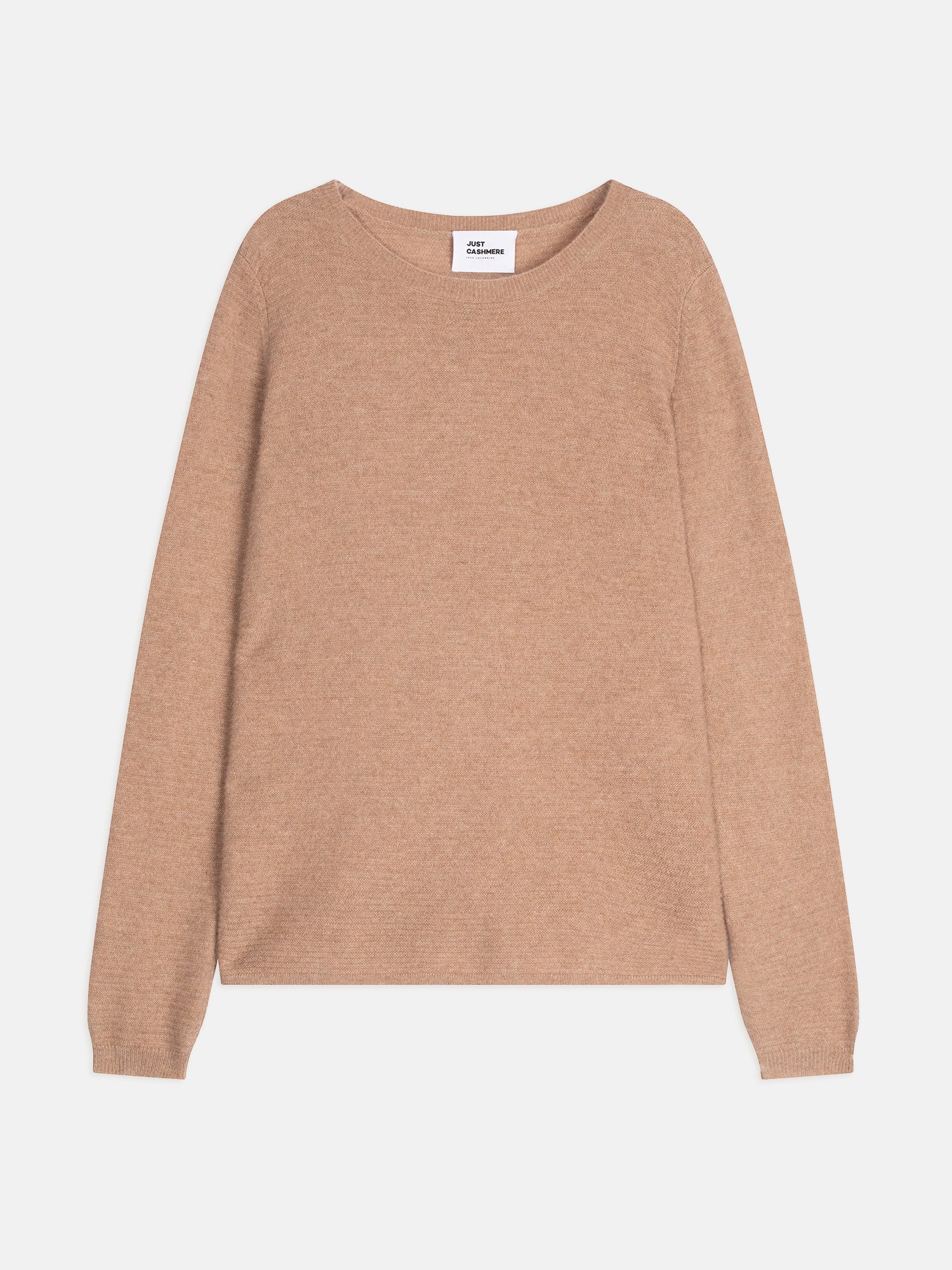 NETHY pull col bateau camel chiné