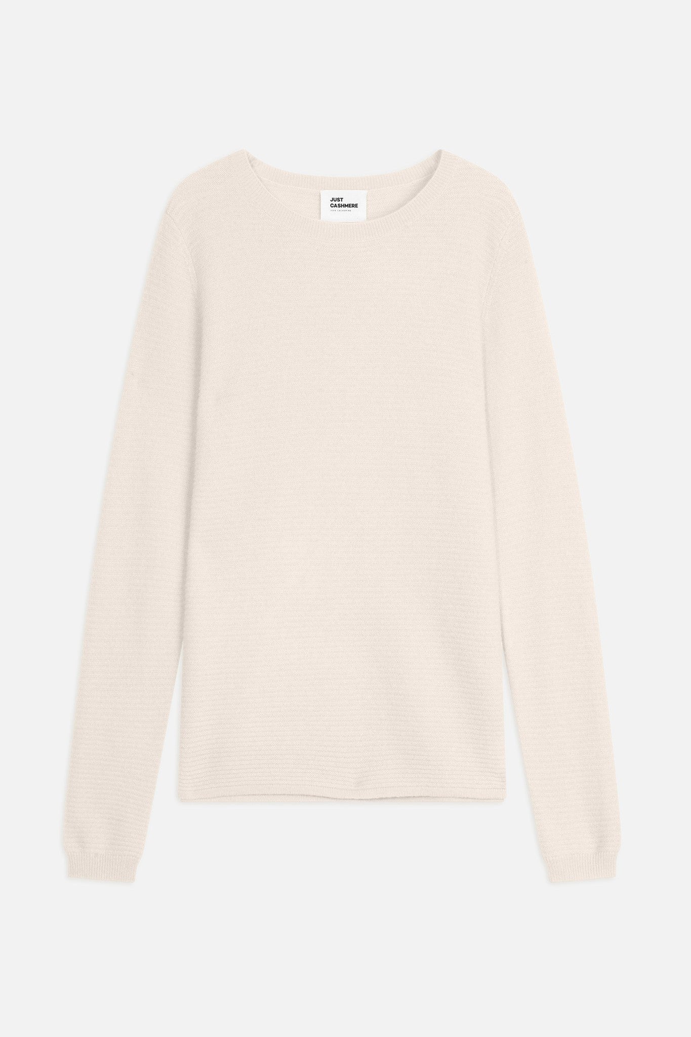 nethy ivory boat neck sweater