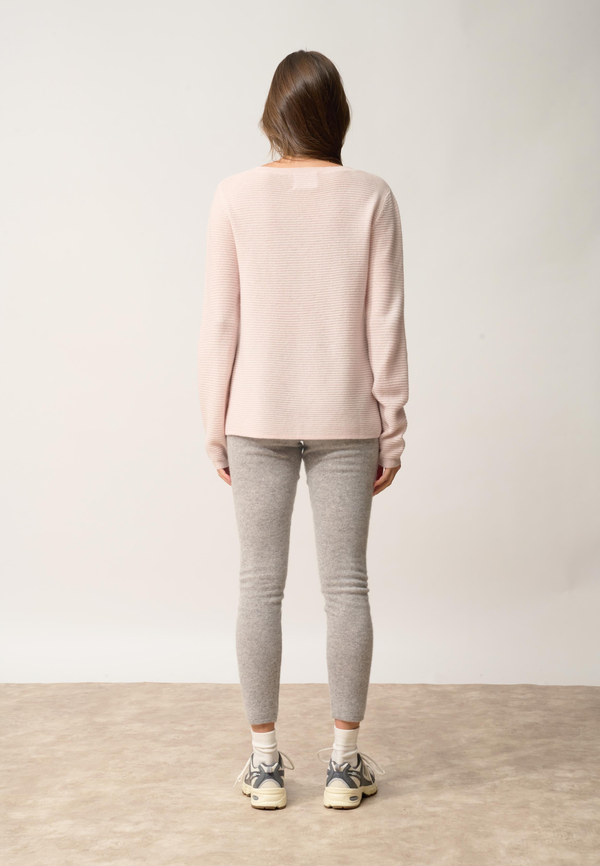 NETHY pull col bateau poudre