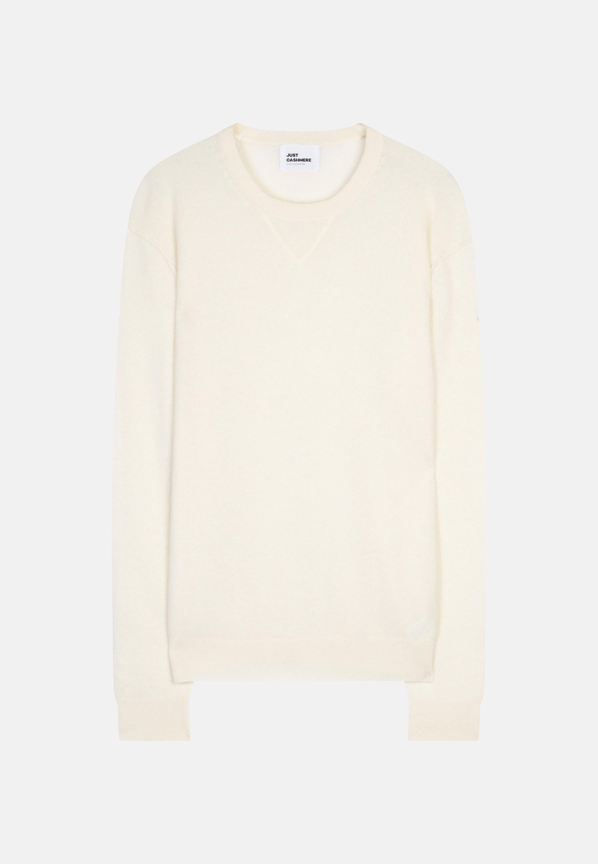 NOE round-neck sweater snow