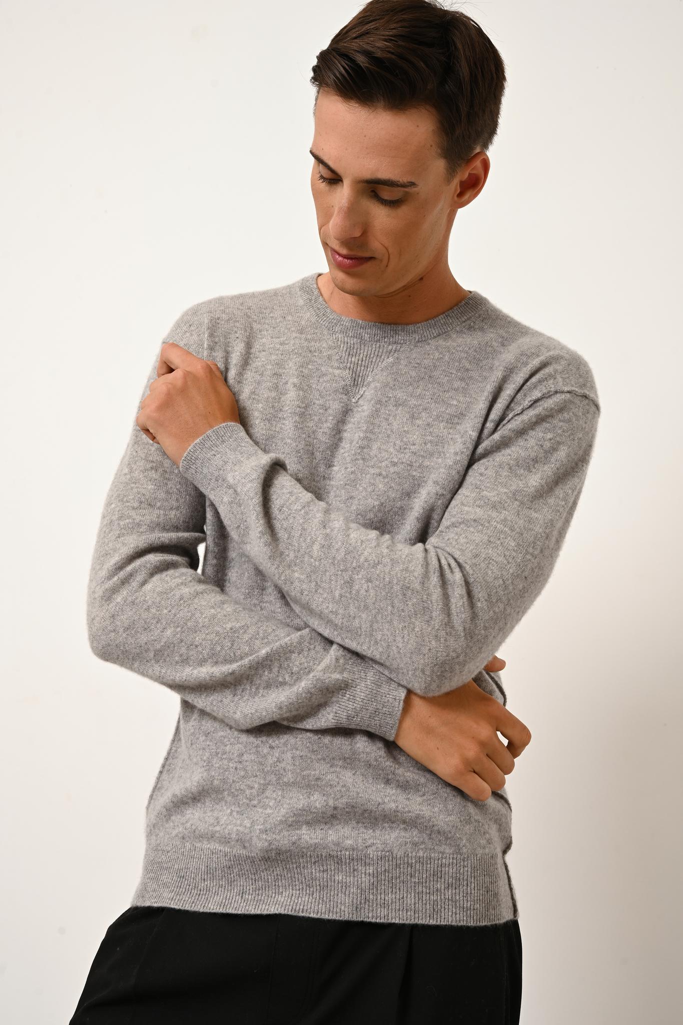 NOE nuage chiné round-neck sweater