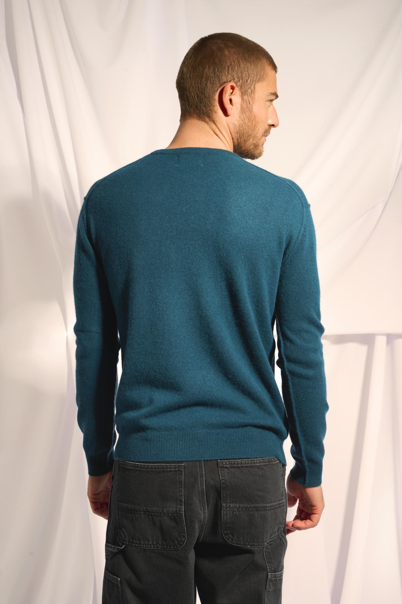 NOE pull col rond vert canard
