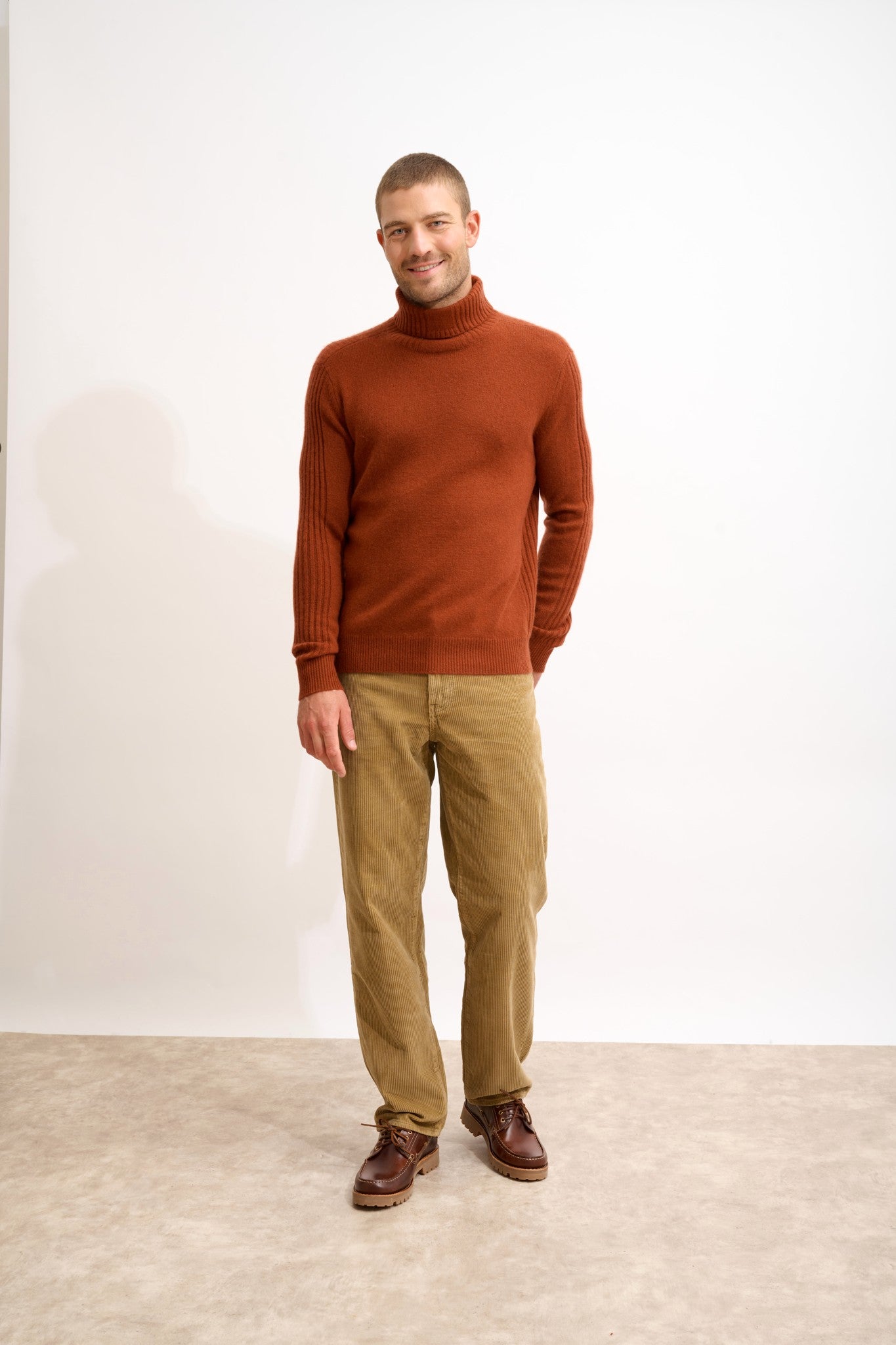 noi pull col roulé écureuil