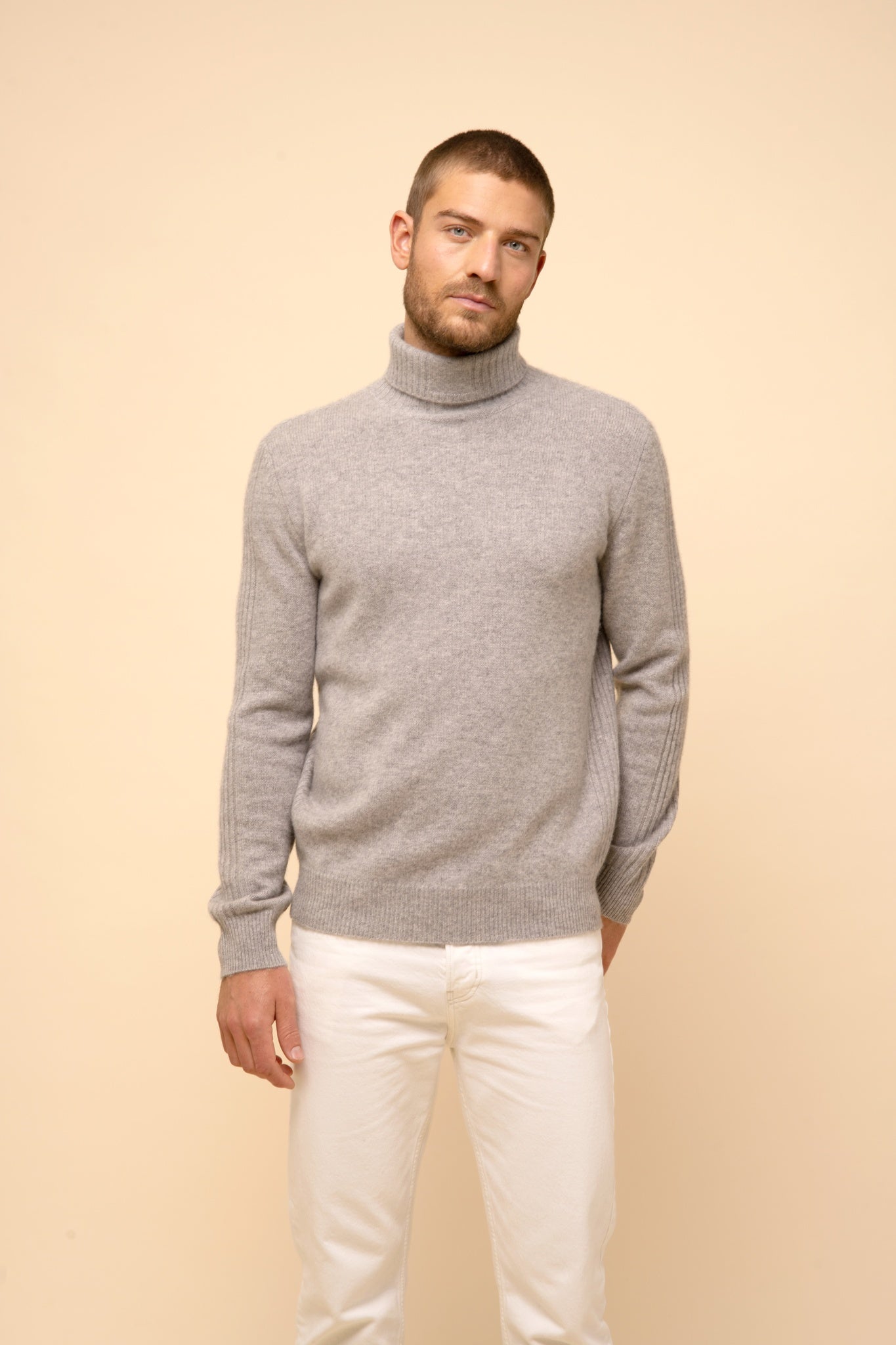 NOI cloudy turtleneck sweater