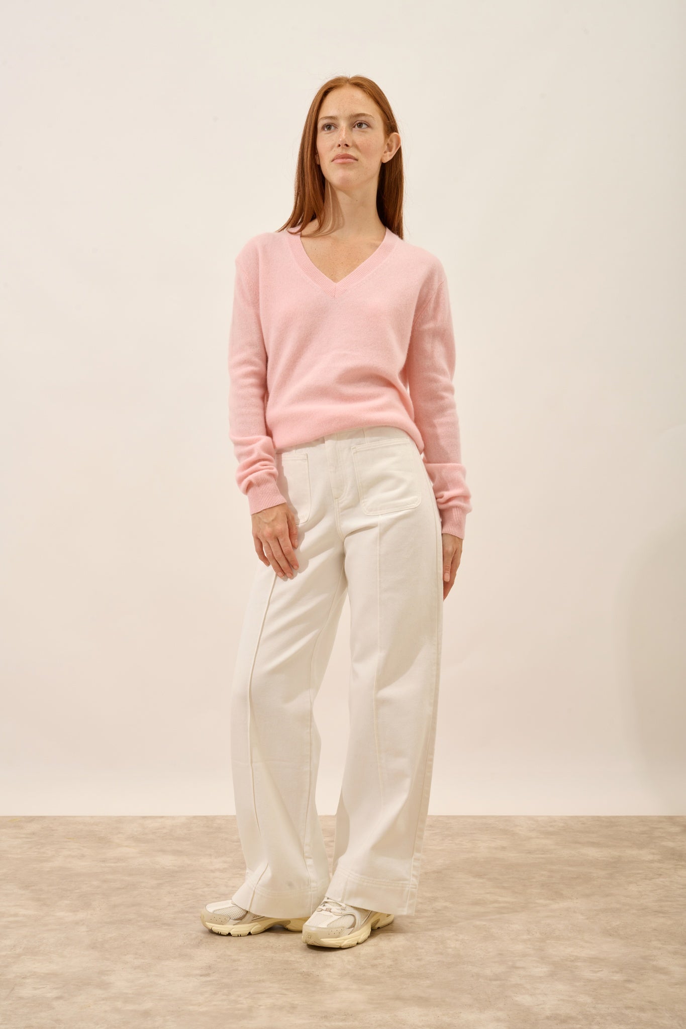 NORA pull col v ballerine