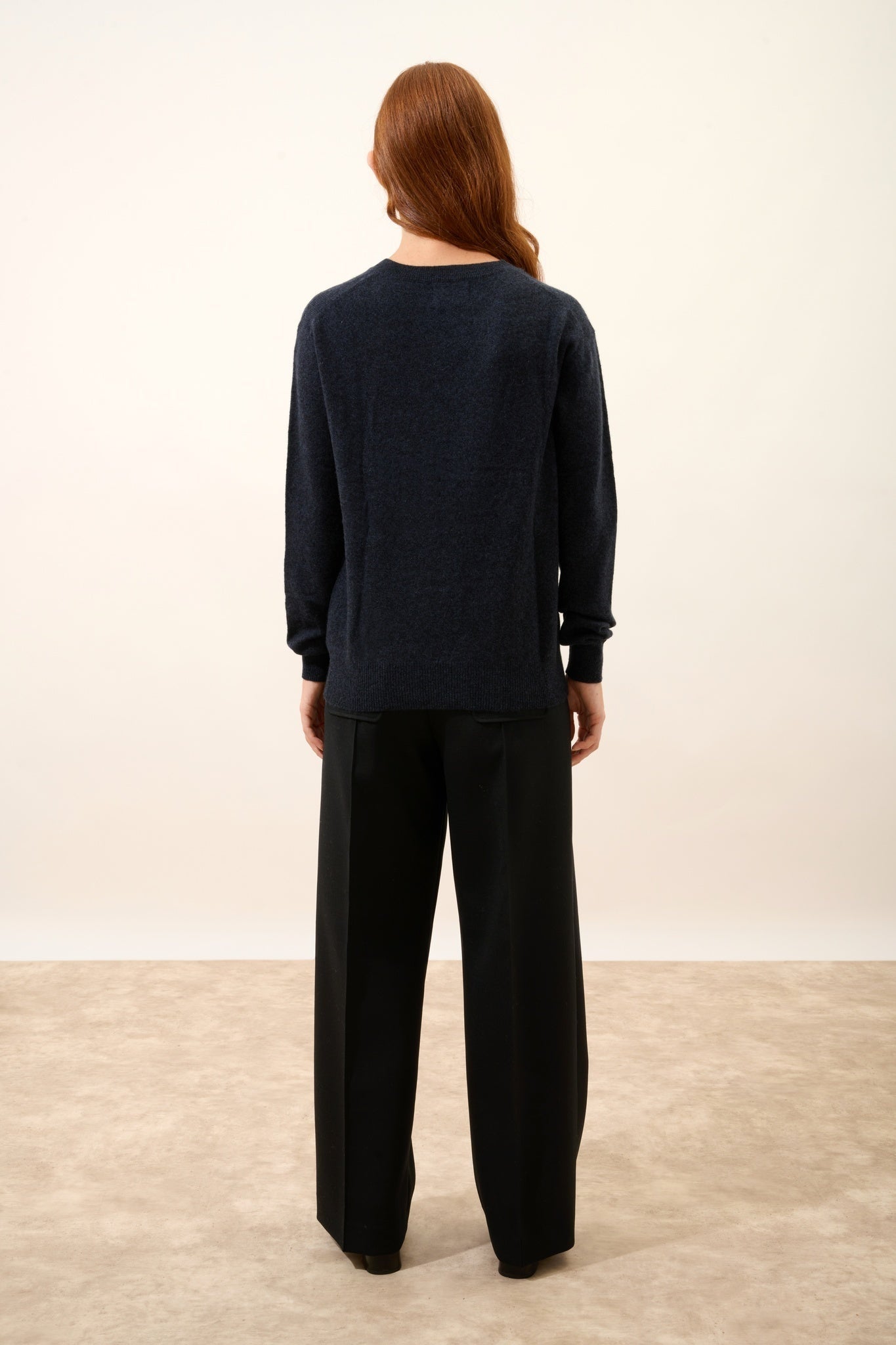 NORA caviar V-neck sweater